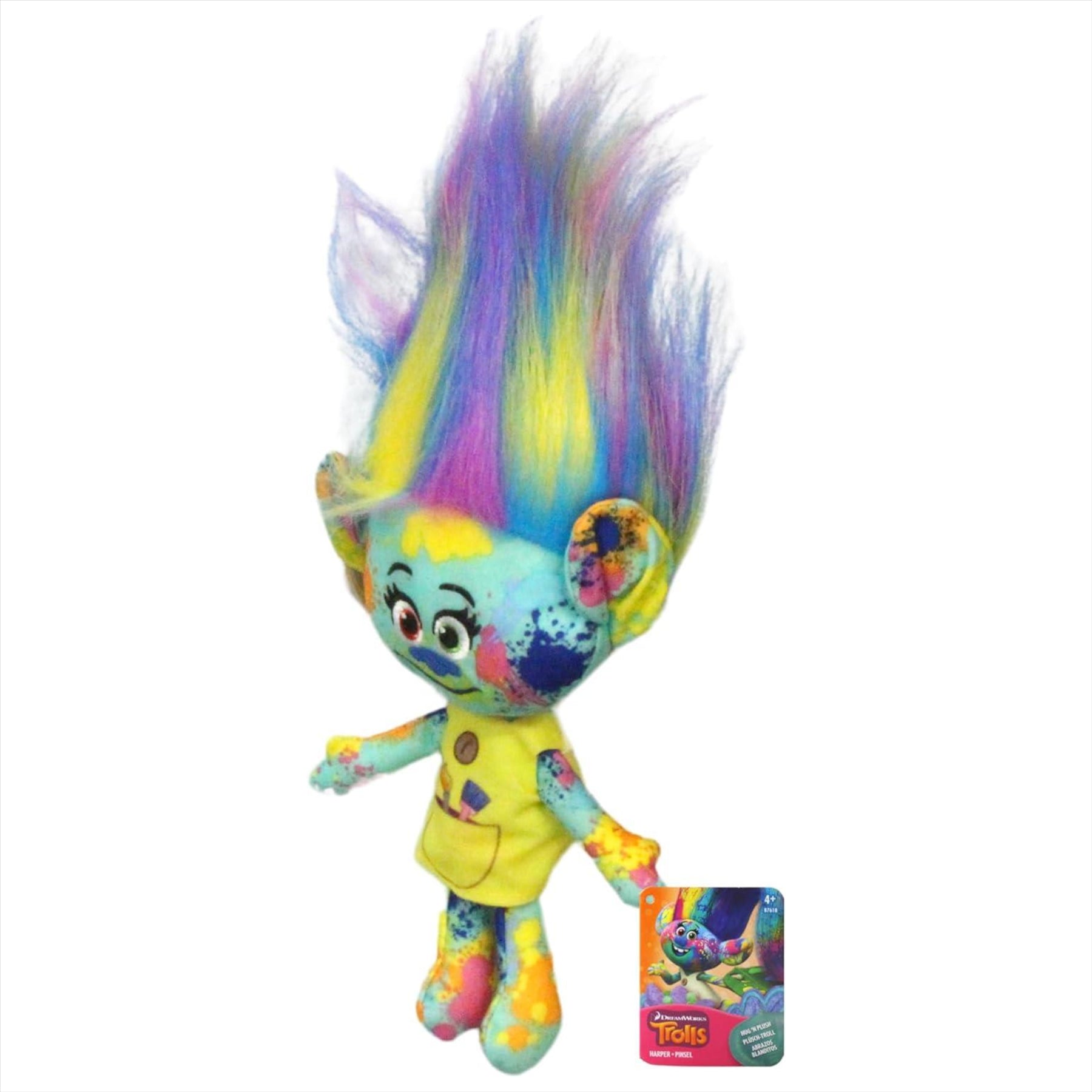 Dreamworks Trolls Soft Plush Toy 11" 28cm - Harper - Toptoys2u