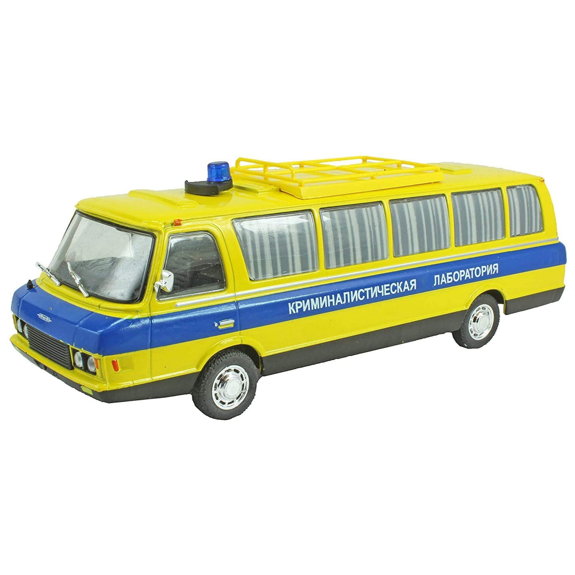 IXO Models DeAgostini 1:43 Diecast Russian Legends - ZIL 188KL Mobile Criminal Foresnic Labatory Police Coach Bus - Toptoys2u