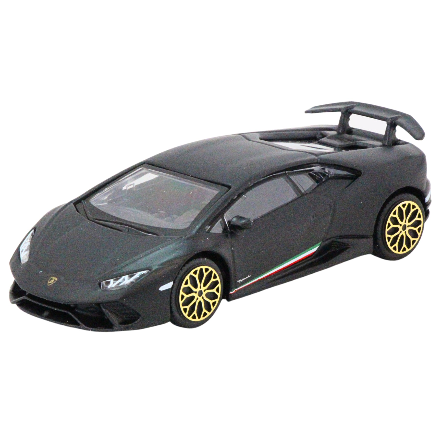 Bburago Street Fire Lamborghini Huracan Performante Black 1:43 Scale - Toptoys2u