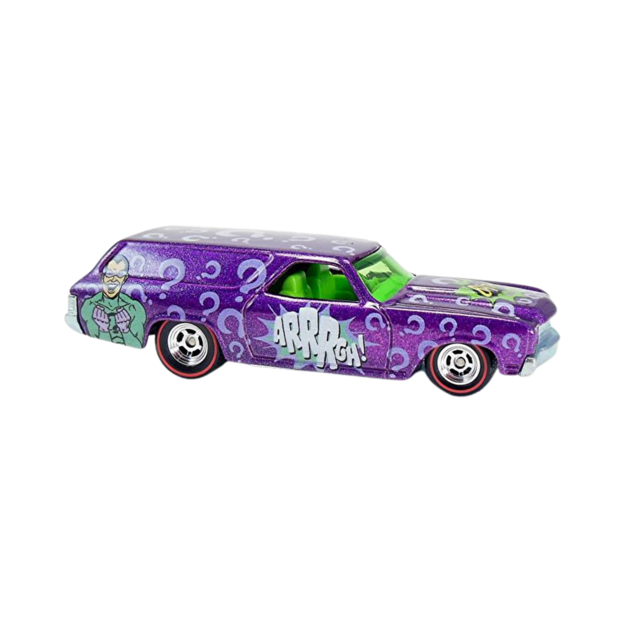 Hot Wheels Batman Classic TV Series - The Riddler '70 Chevelle Delivery 1:64 Diecast - Toptoys2u