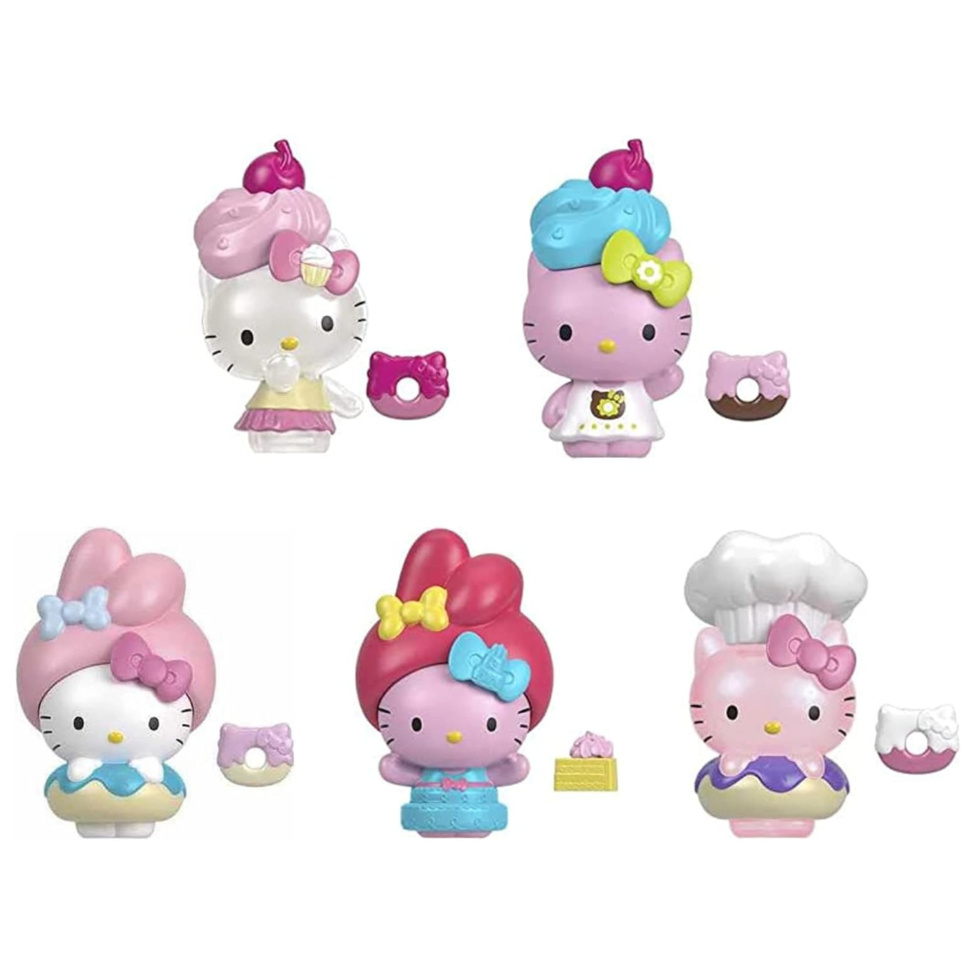 Hello Kitty and Friends Double Dippers Series 1 IDENTIFIED Set of 5 - Set 2 - Toptoys2u