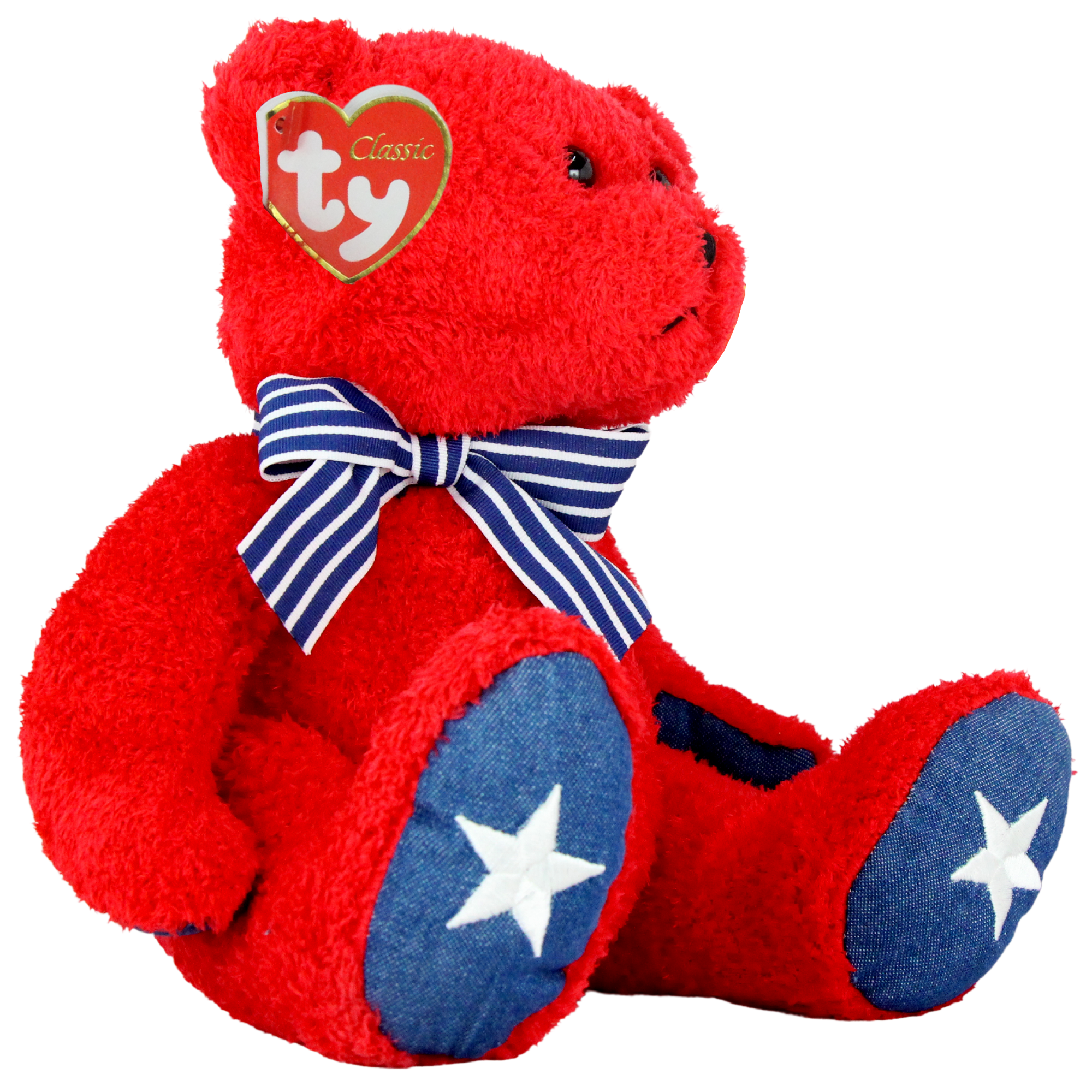 Patriotic The Bear - TY Beanies 12" Classic Soft Plush Toy - Toptoys2u
