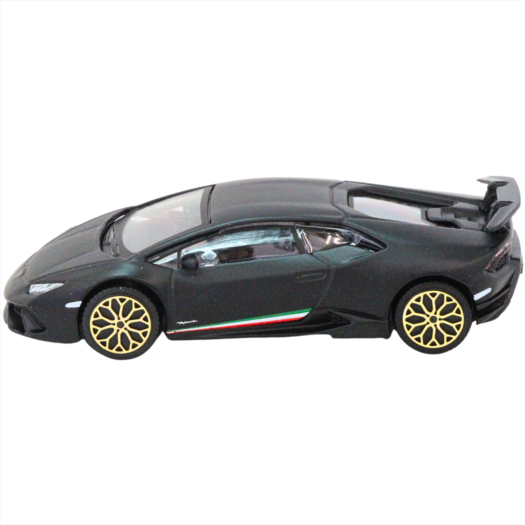 Bburago Street Fire Lamborghini Huracan Performante Black 1:43 Scale - Toptoys2u