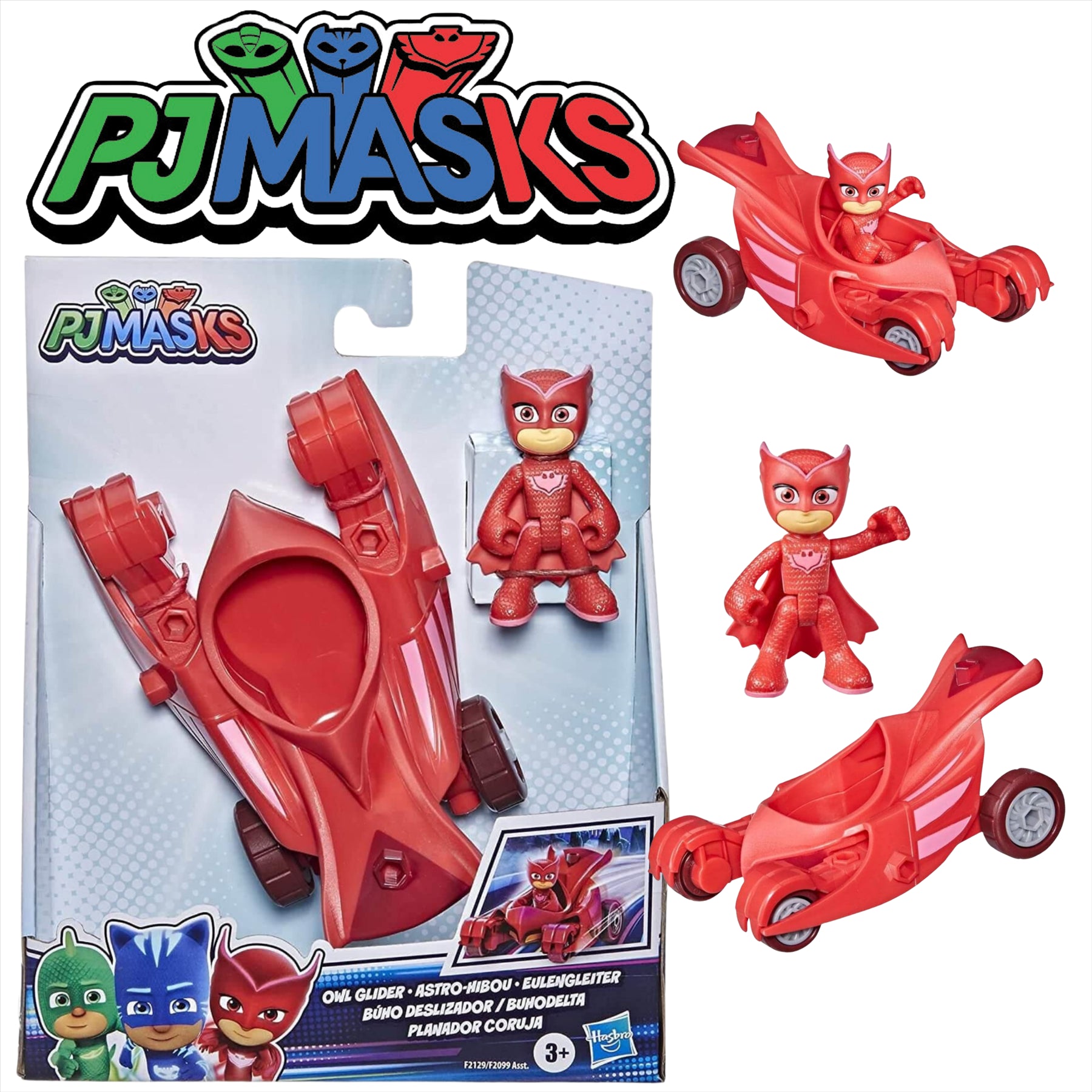 PJ Masks Hero Owl Glider Vehicle Playset