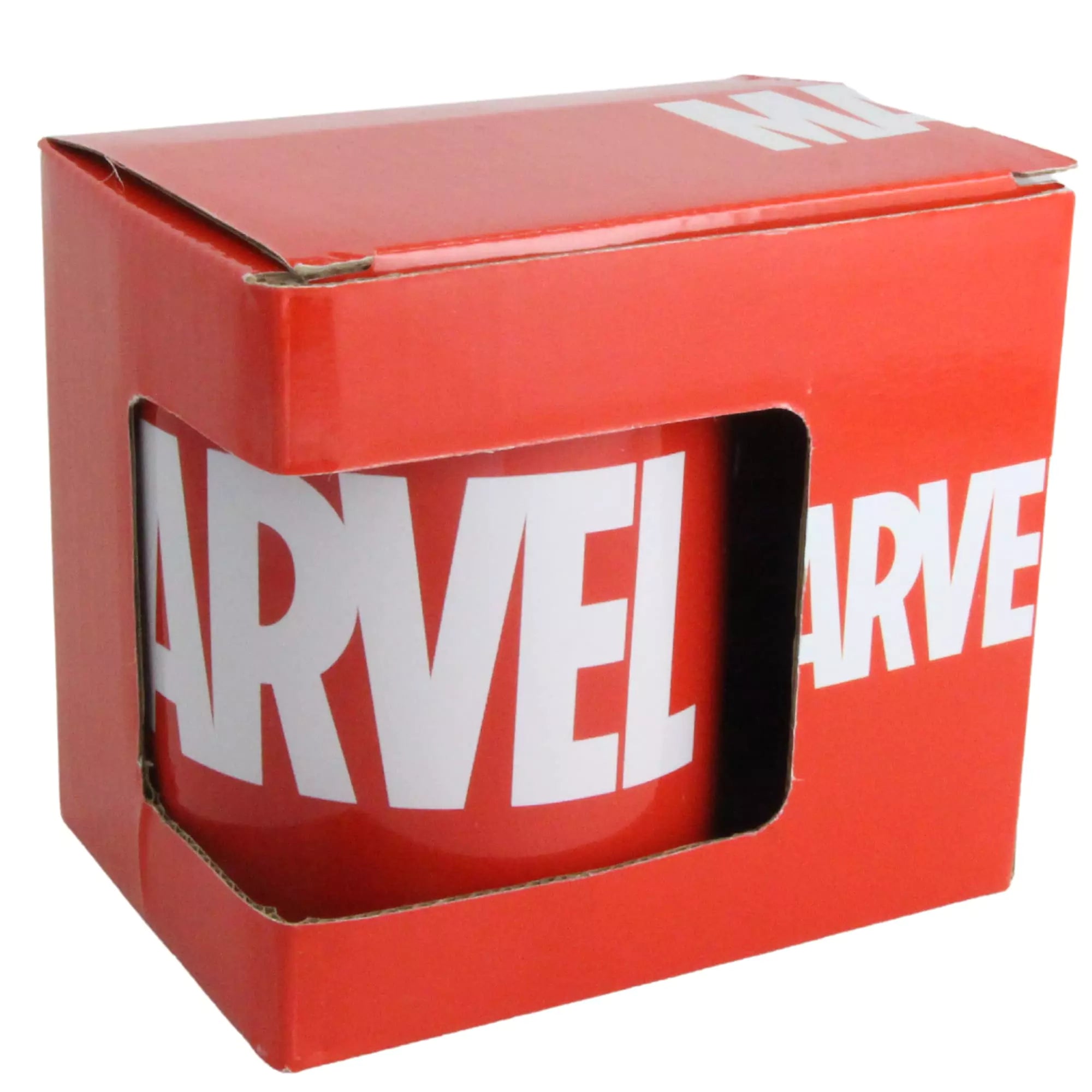 Marvel Avengers Collectors Gift Set - Iron Man T-Shirt XL, Captain America Hat & 330ml Marvel Ceramic Mug - Toptoys2u