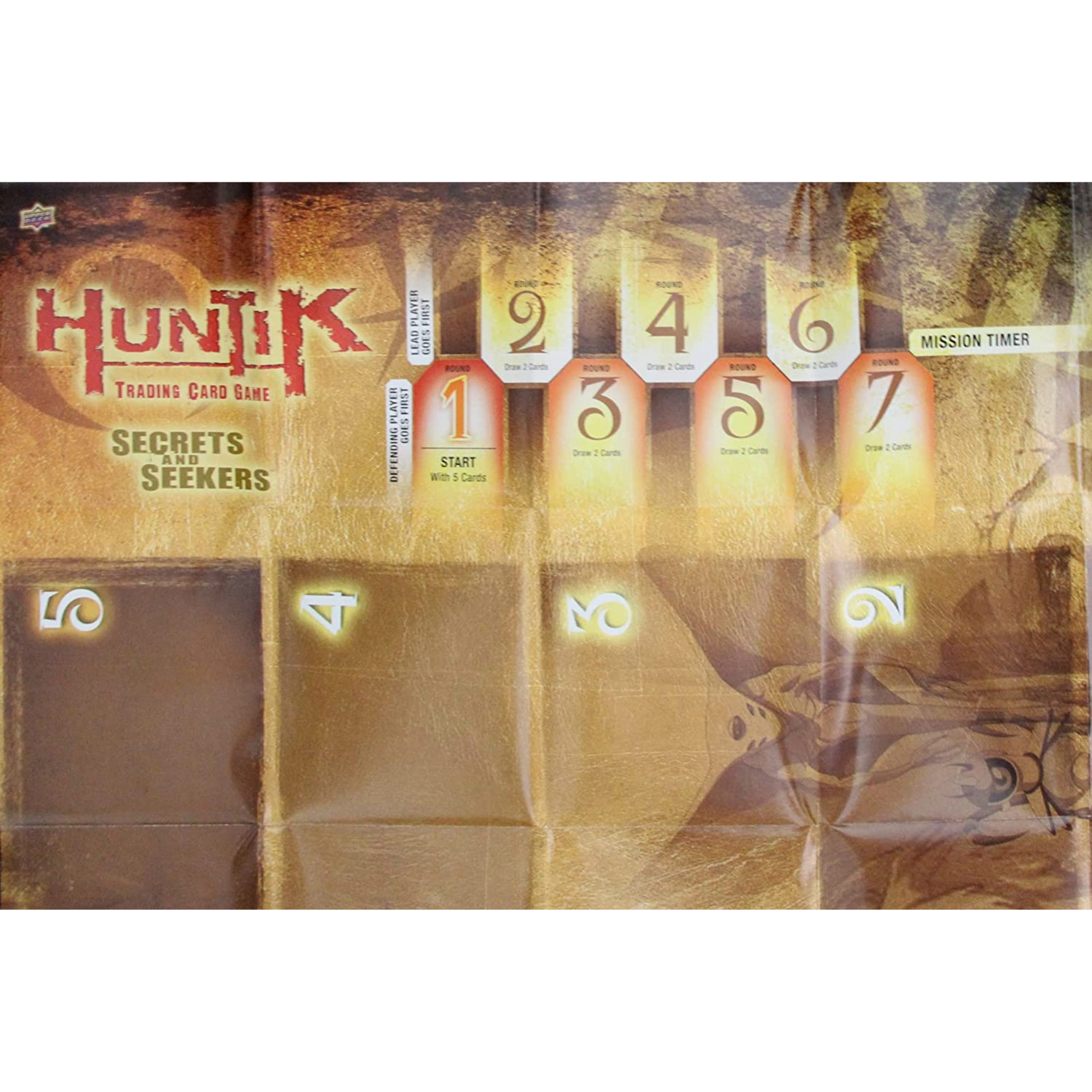 Huntik Secrets & Seekers Collection Set with 33 Card Deck, Game Mat, Large T-Shirt and more! - Toptoys2u