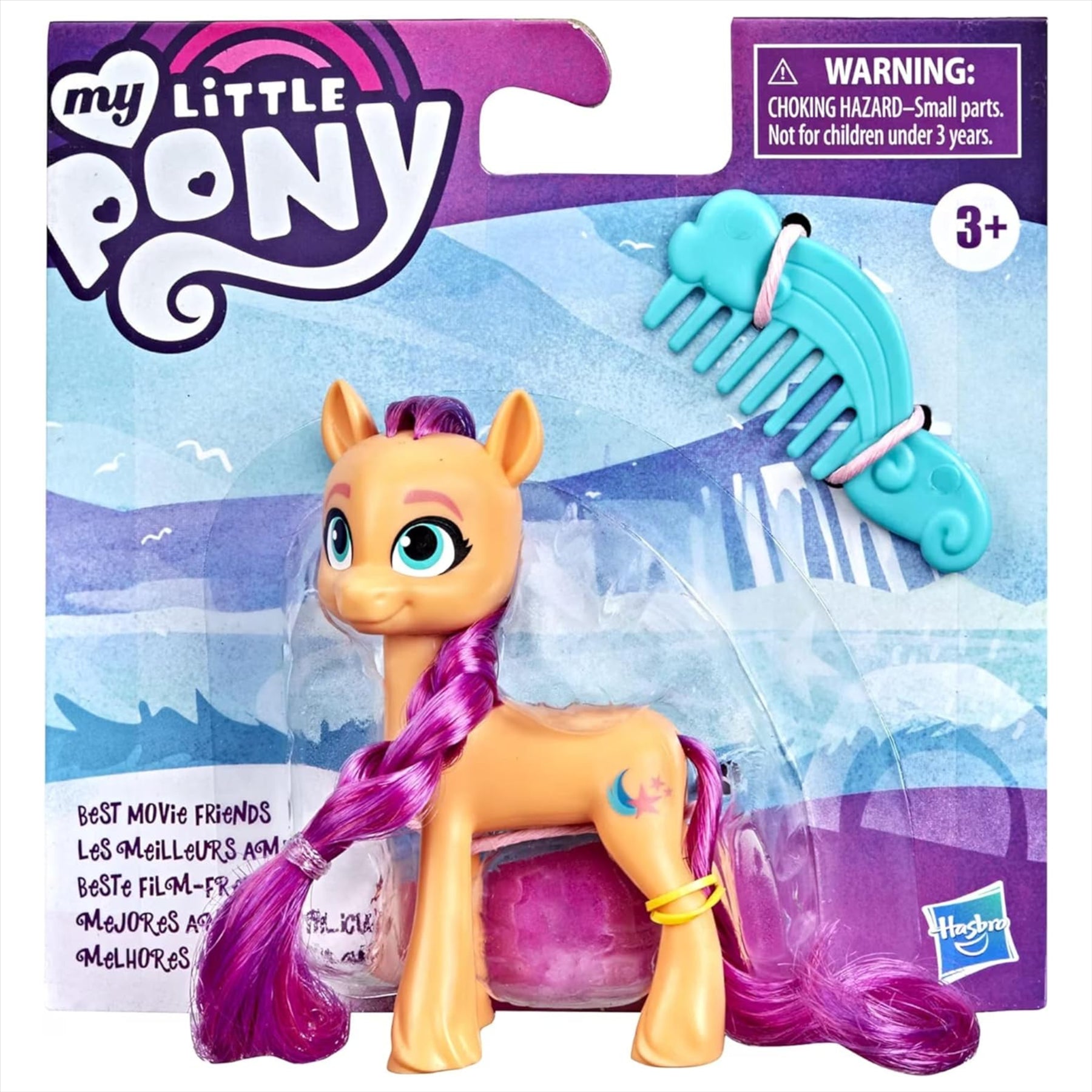 My Little Pony Best Movie Friends - Sunny Starscout Poseable Articulated Figure with Accessories - Toptoys2u