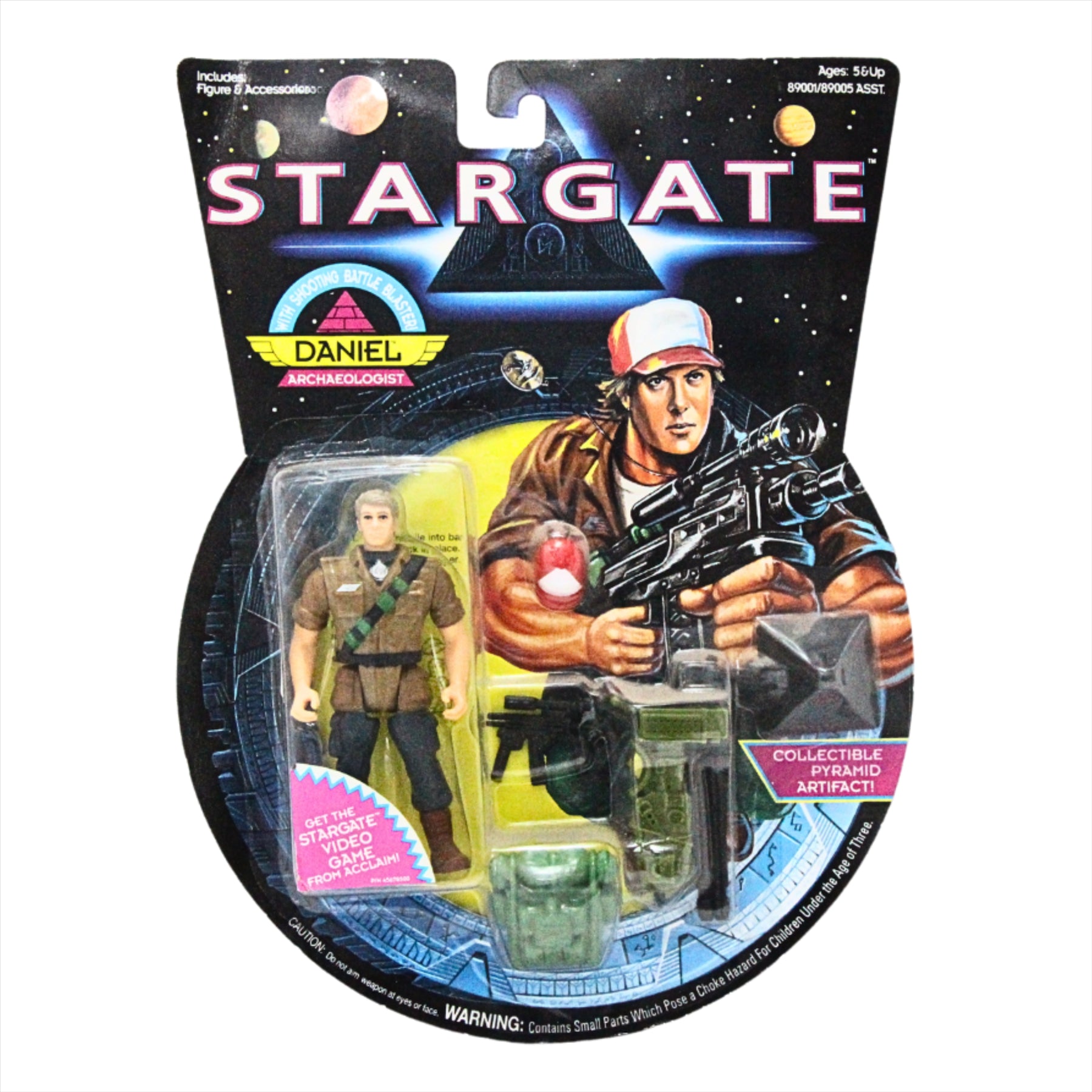 Stargate Daniel Action Figure With Shooting Battle Blaster | Toptoys2u