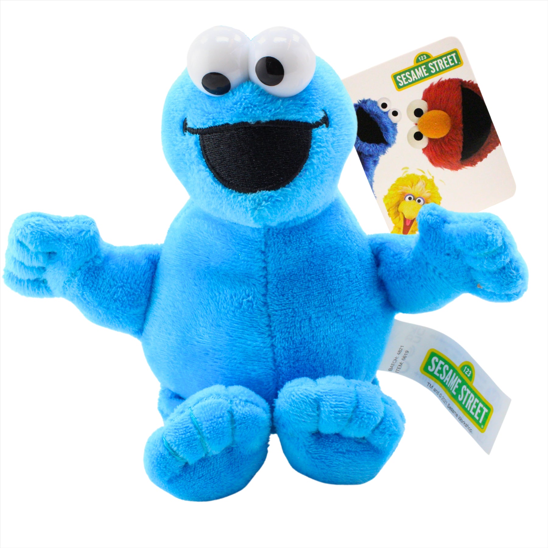 Sesame Street - Elmo 8" and Cookie 6" Super Soft Plush Toys - Twin Pack - Toptoys2u