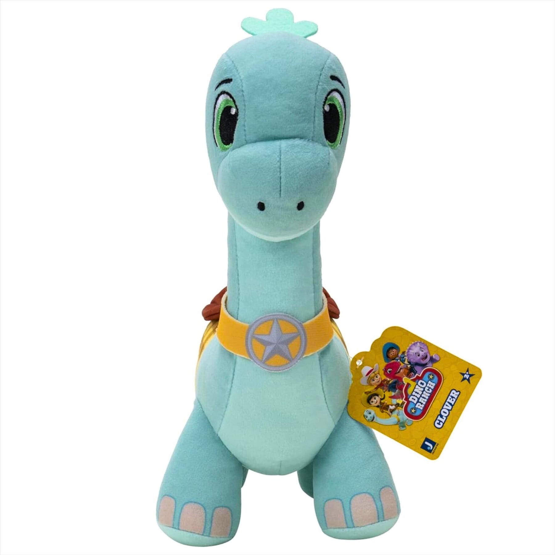 Dino Ranch Clover and Blitz 20cm Super Soft Embroidered Gift Quality Plush Toys - Toptoys2u