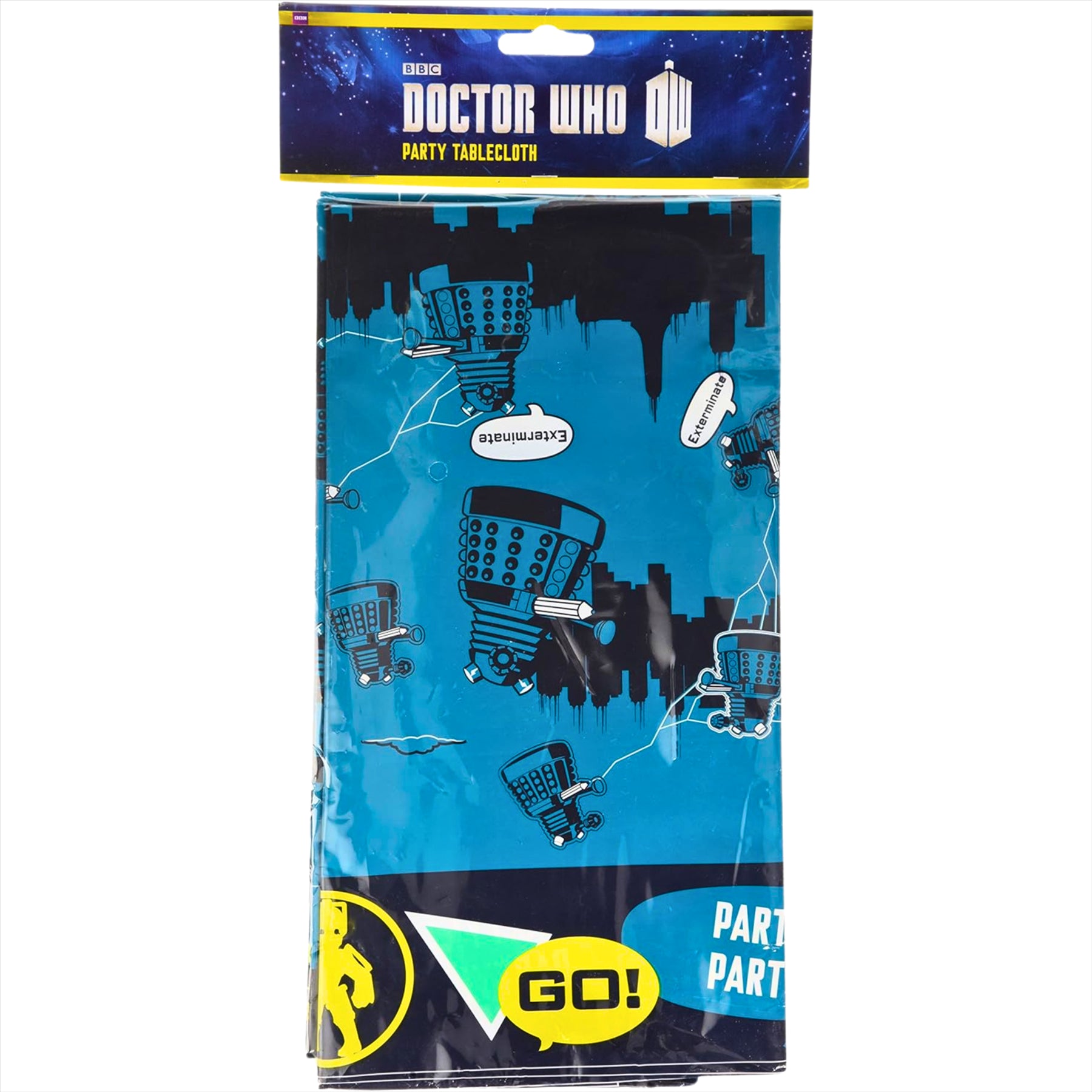 Official Doctor Who Partyware Pack of 3 Tablecloths - Toptoys2u