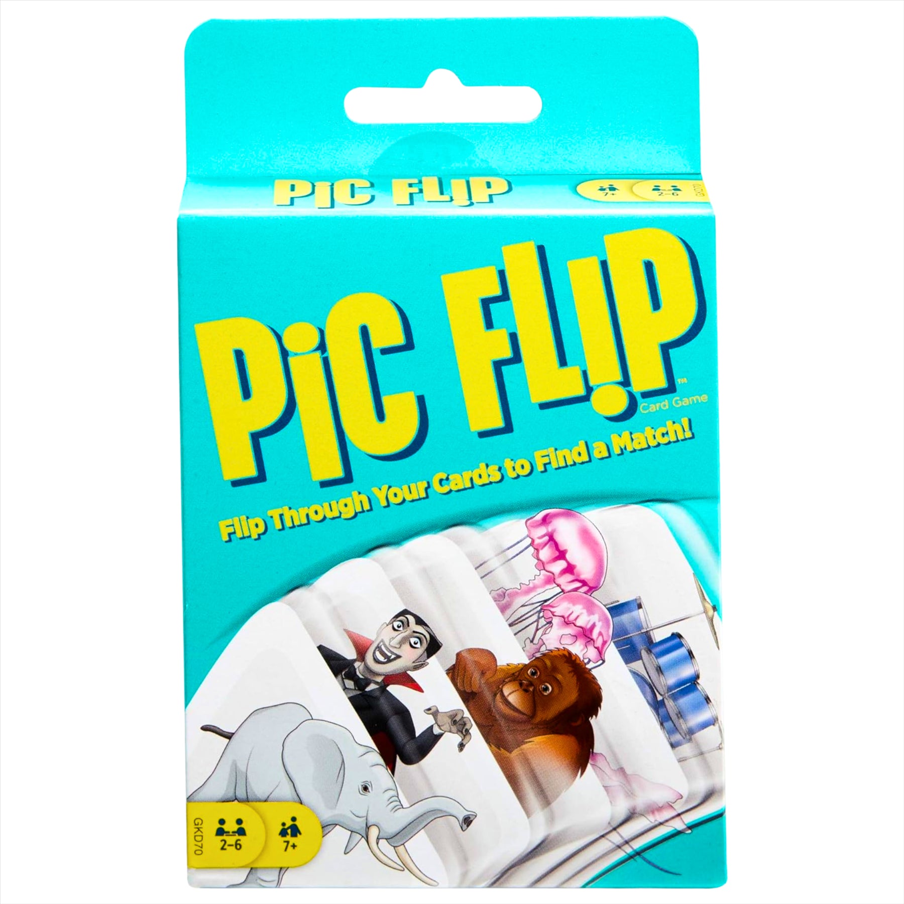 Pic Flip Playing Card Game for 2-6 Players - Toptoys2u