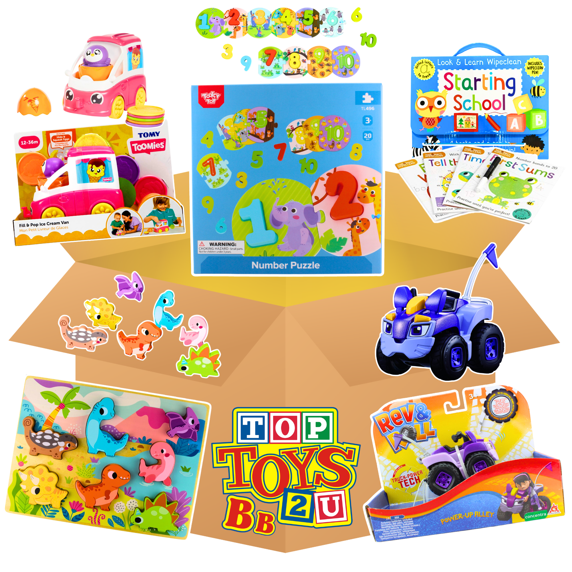 Toptoys2u 5 Piece Preschool Bargain Bundle Box