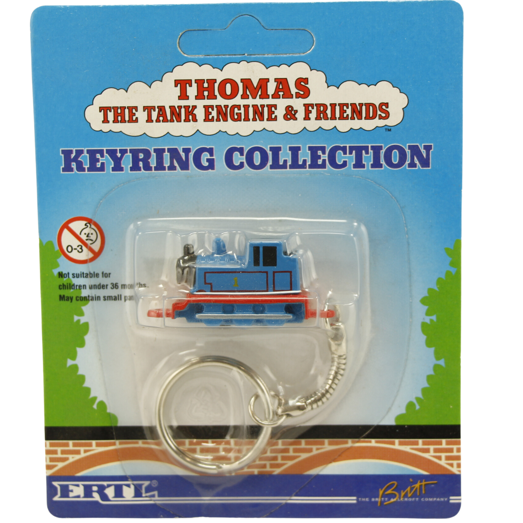 Thomas & Friends Keyring Collection - Thomas Metal Keyring - Toptoys2u