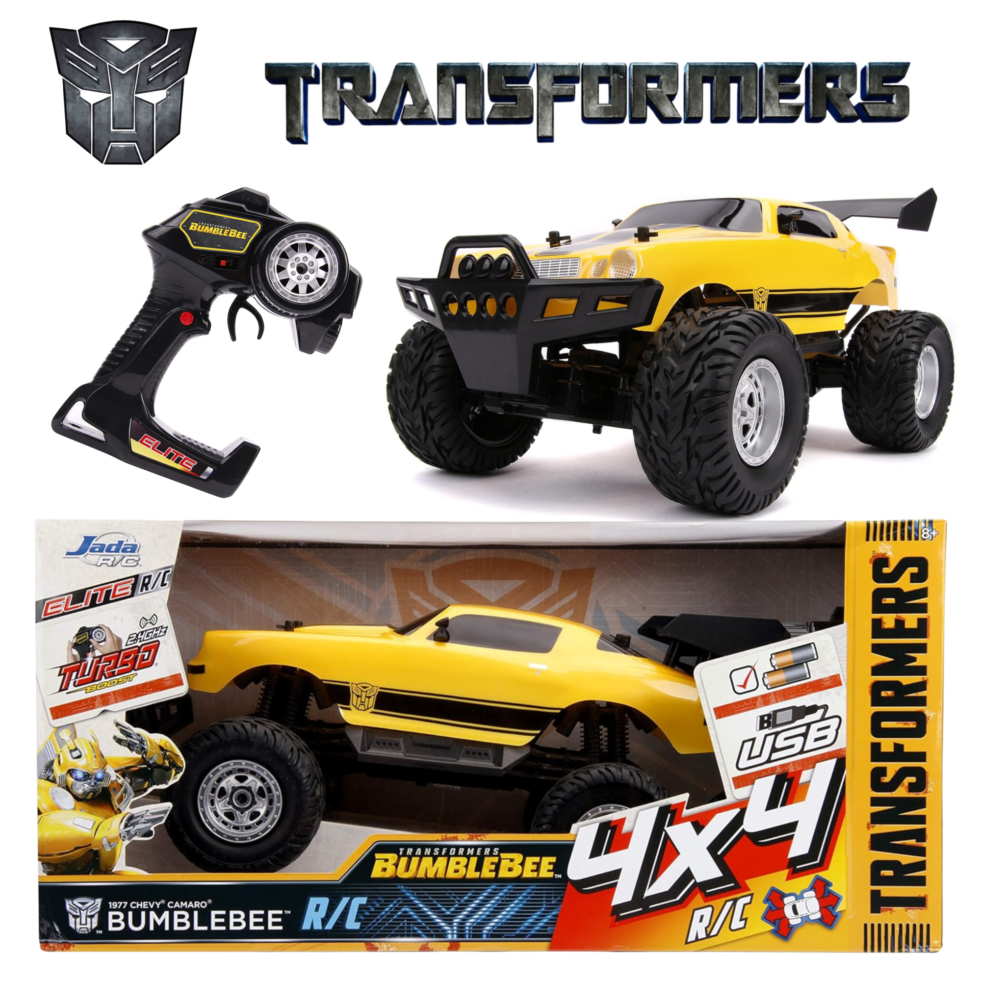 Jada toys store bumblebee rc car