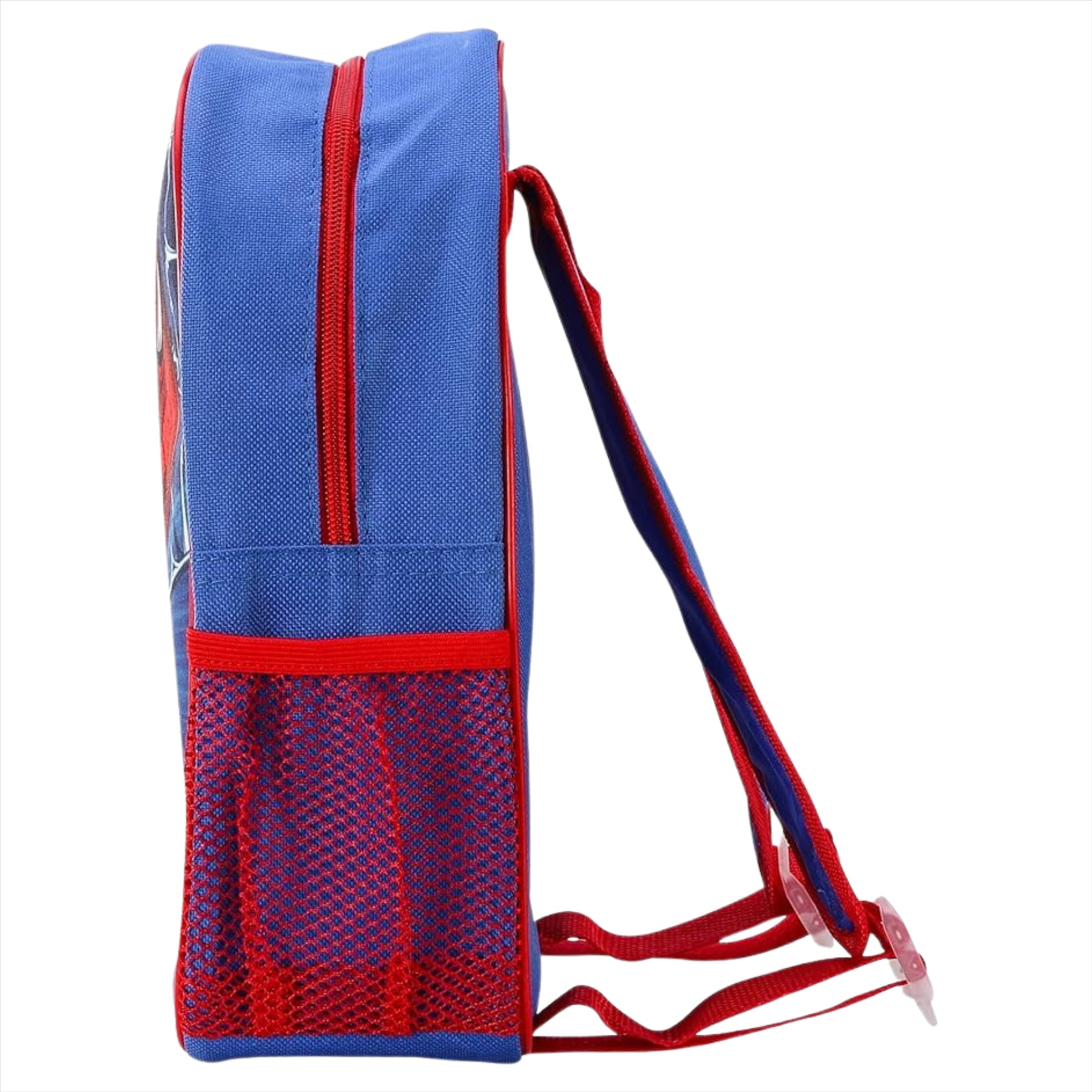 Spiderman Junior Backpack - Kids Character School Bag with Mesh Side Pocket