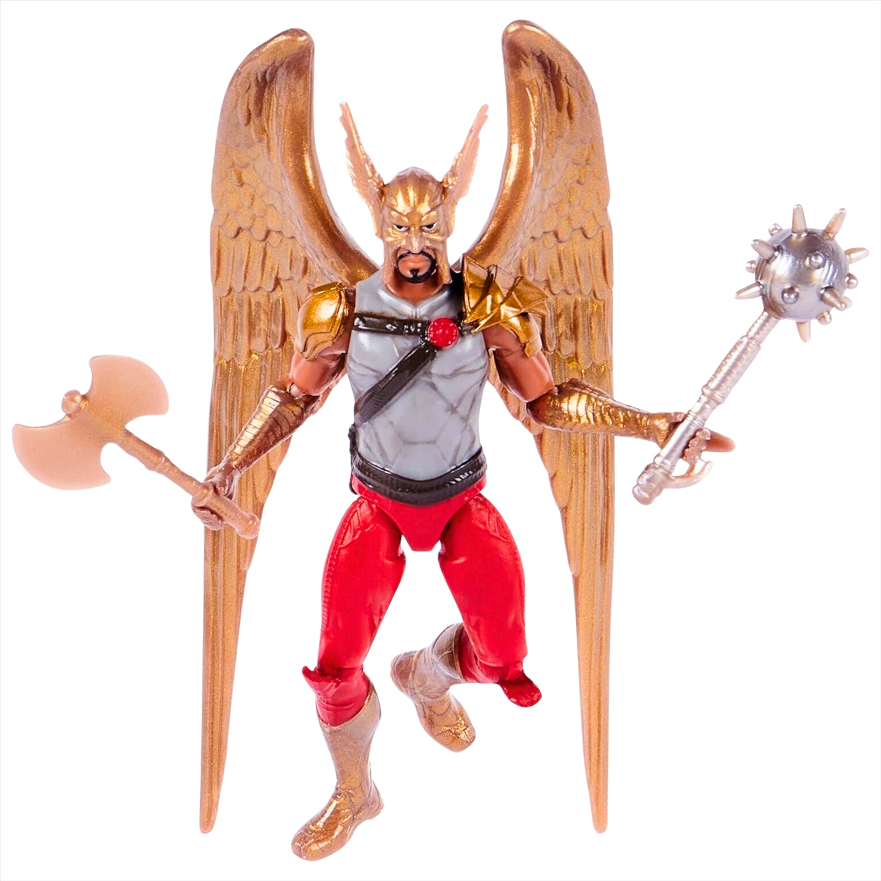 DC Comics Black Adam Movie Collectible Hawkman 10cm Articulated Action Figure with Accessories