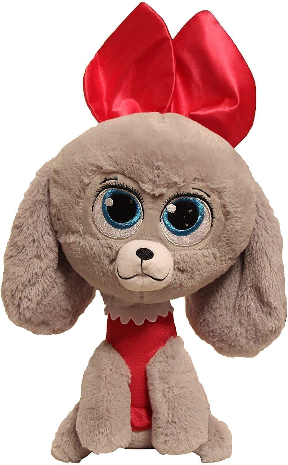 Secret Life Of Pets 2 - 25cm 10" - Super Soft Gift Quality Plush Princess Pup & 6" Super Soft Foam Squeezable Princess Set - Toptoys2u
