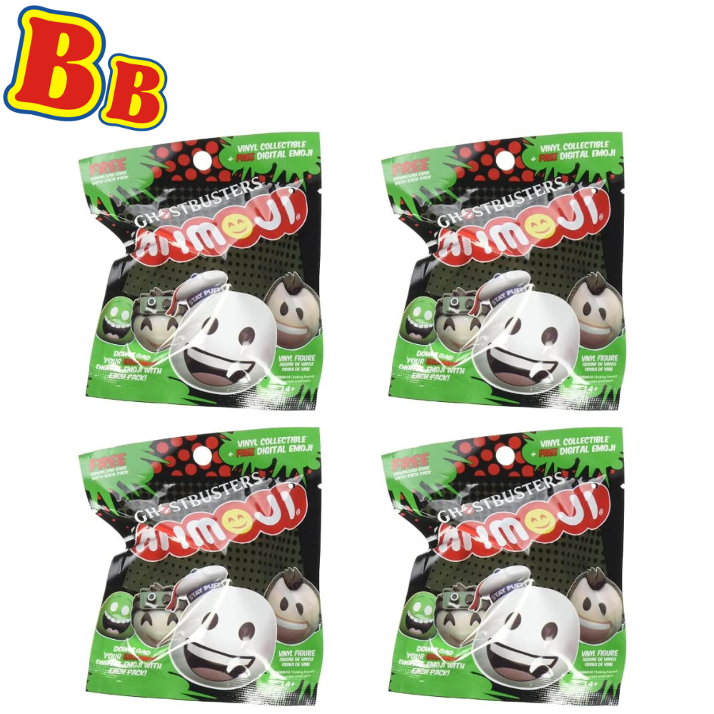 Funko MyMoji Ghostbusters Collectable Mini Vinyl Figures Mystery Blind Party Bag Pack of 4 - Toptoys2u
