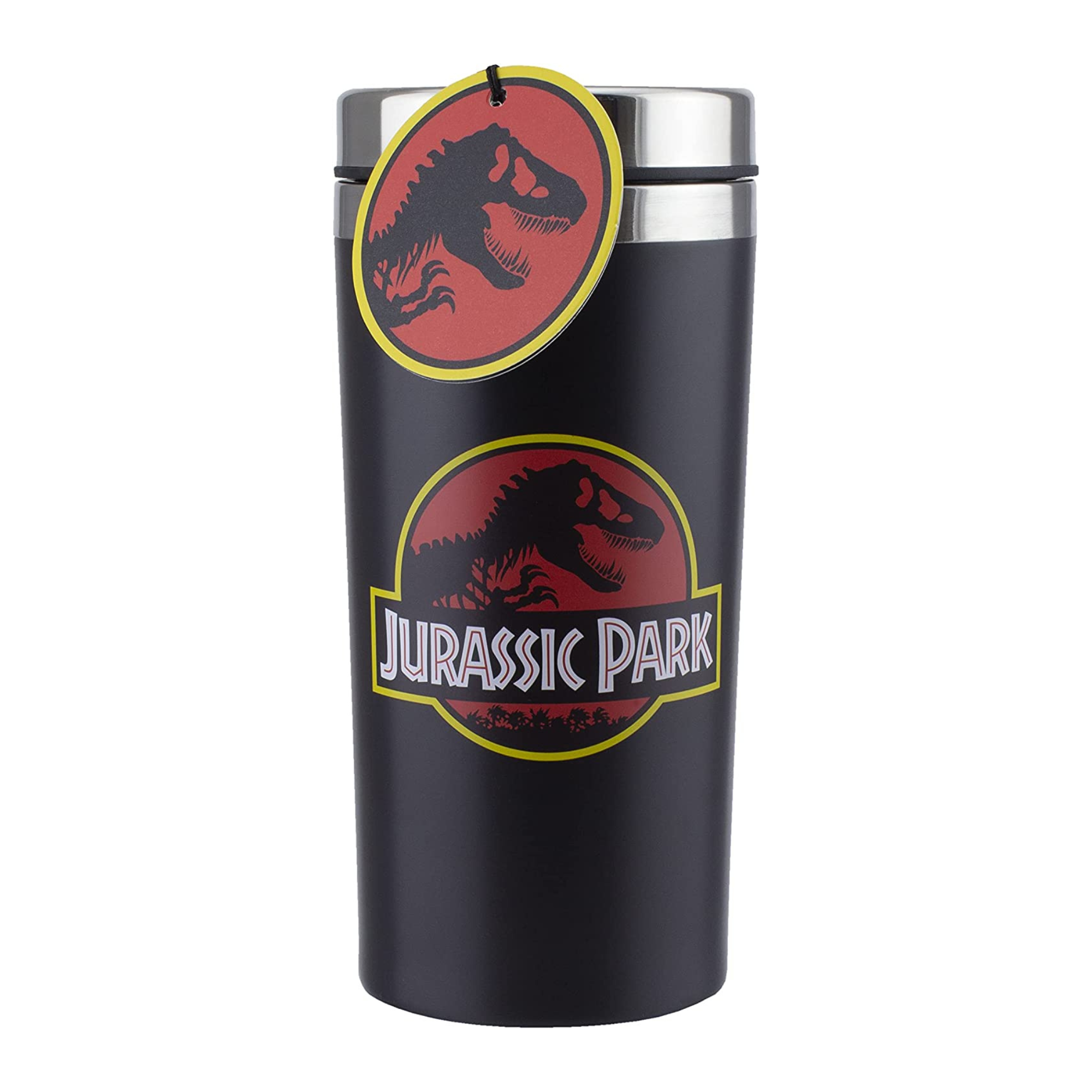 Jurassic Park Stainless Steel Travel Coffee Tea Mug 450ml - Pack of 2 - Toptoys2u