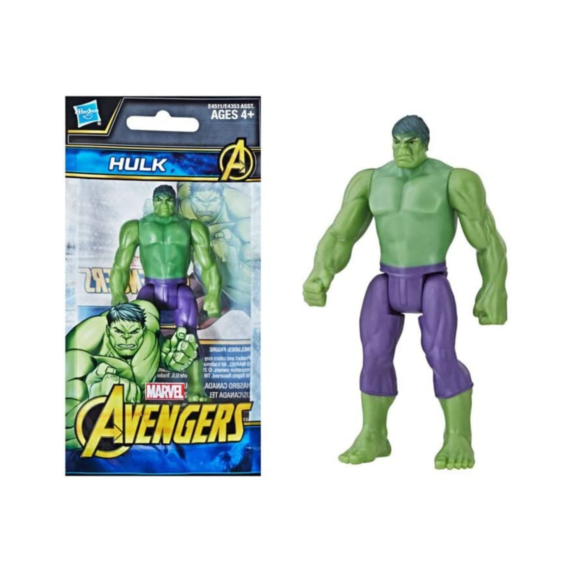 Hasbro Marvel Avengers 3.75" Mini Action Figures - Hulk, Thor, Iron Man & Captain America - Toptoys2u