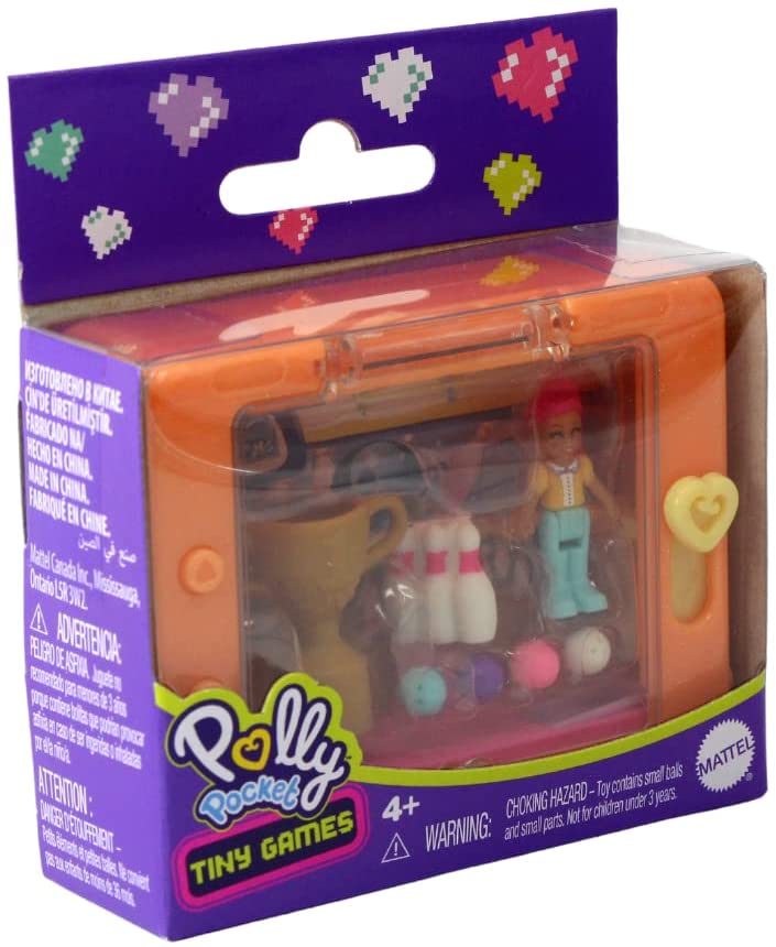 Polly Pocket Tiny Games Series 2  - Bowling - Toptoys2u