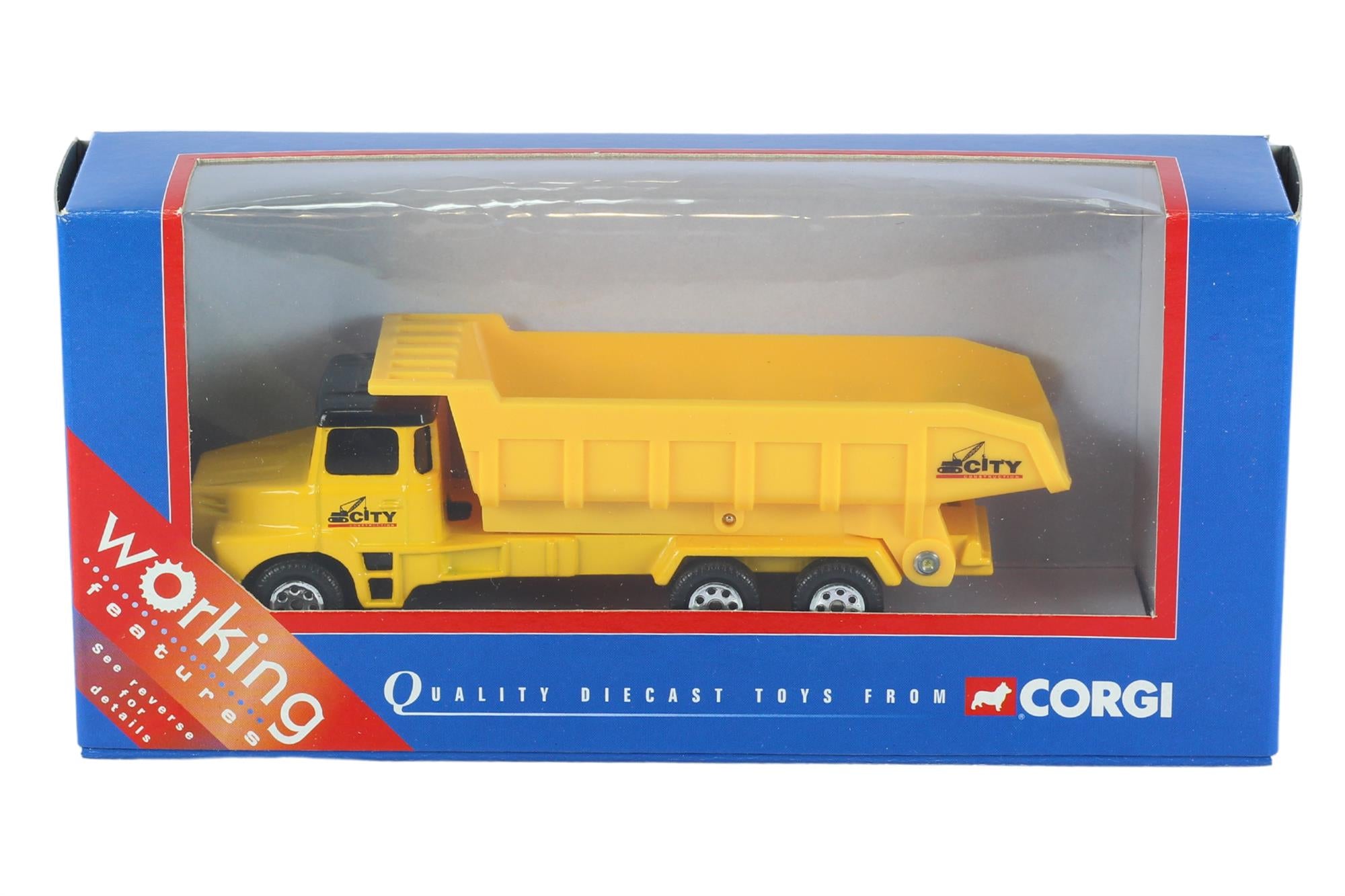 Corgi Models - City Vehicle Range Complete Set of 3 Scania's - Tipper, Silo & Box Van 1:43 Scale Diecast (Rare & Unopened Boxes) - Toptoys2u