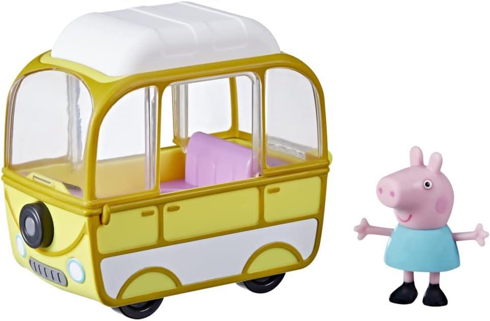 Peppa Pig - Peppa's Adventures Little Campervan With Pig Figure - Toptoys2u