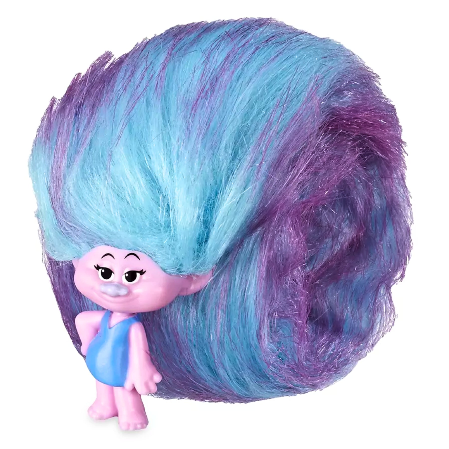 Trolls Hair Huggers Series 2 Miniature Snap-On Toy Figure Blind Box - Pack of 6 - Toptoys2u