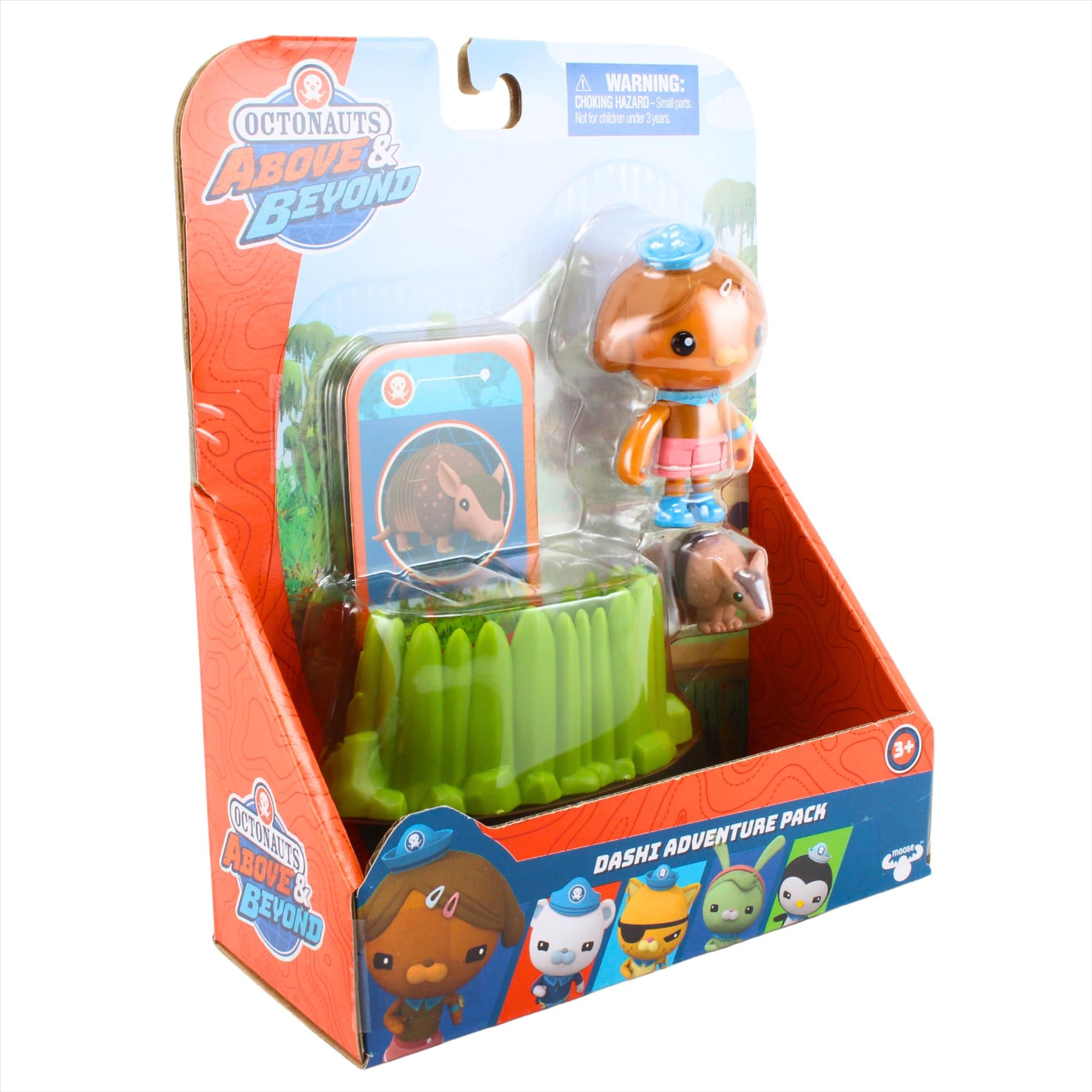 Octonauts Above and Beyond Captain Barnacles 20cm Plush and Dashi Adventure Pack Action Figure Playset - Toptoys2u