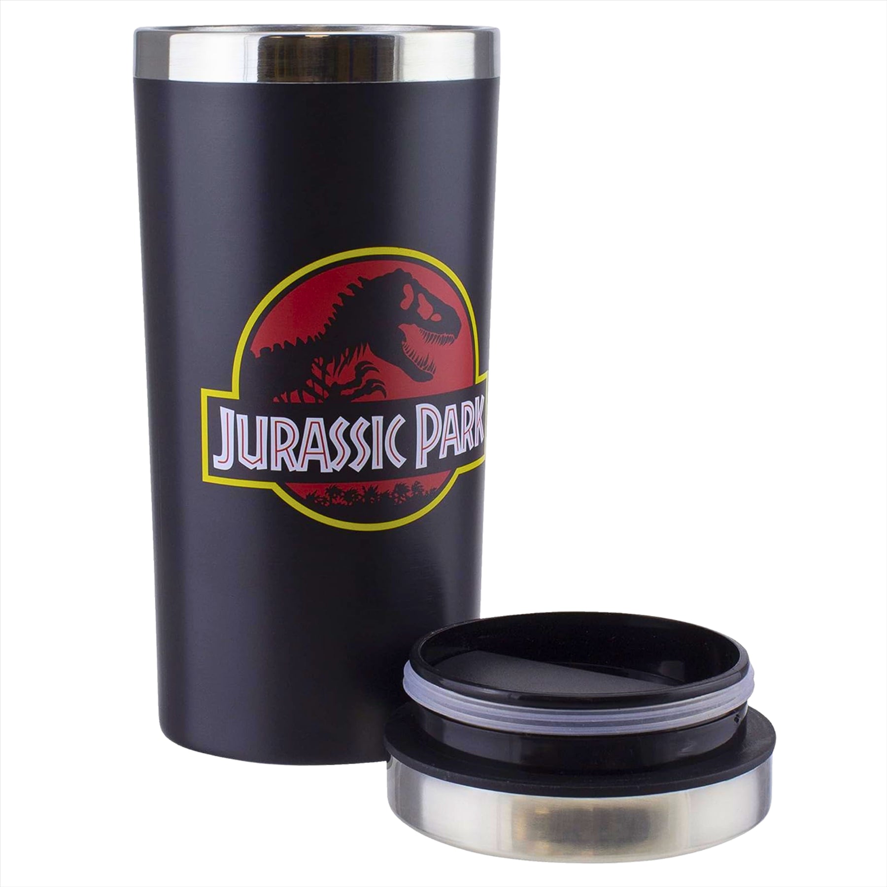 Jurassic Collectors Gift Set - Travel Mug, Ian Malcolm & Wrangler - Toptoys2u
