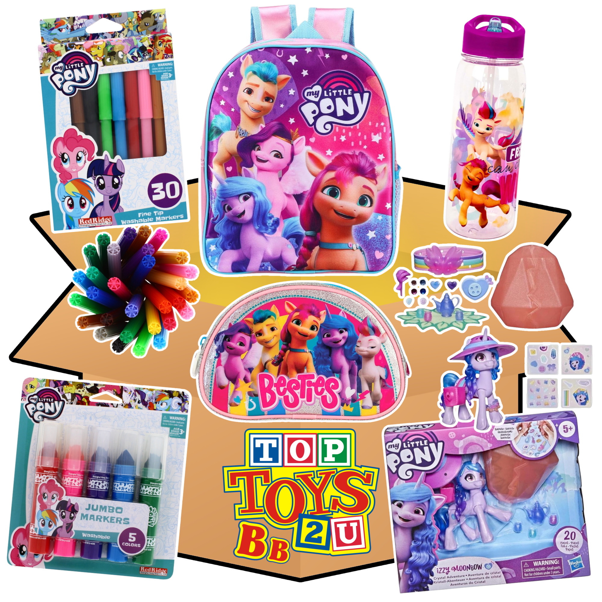 Toptoys2u My Little Pony Prebuilt Bargain Bundles - Toptoys2u