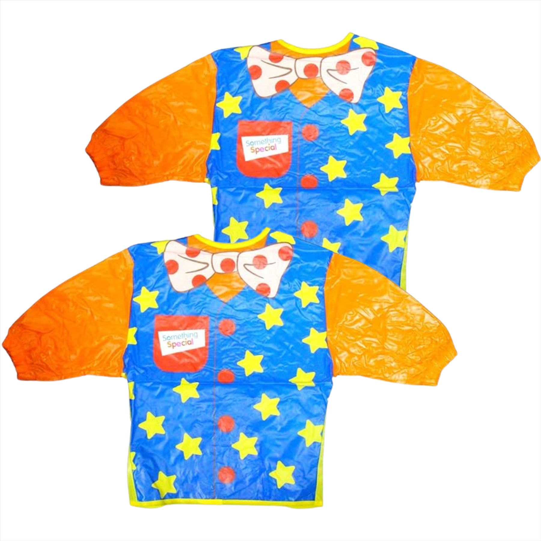 Something Special Mr Tumble Childrens Partyware - Arts & Crafts Apron Twin Pack - Toptoys2u