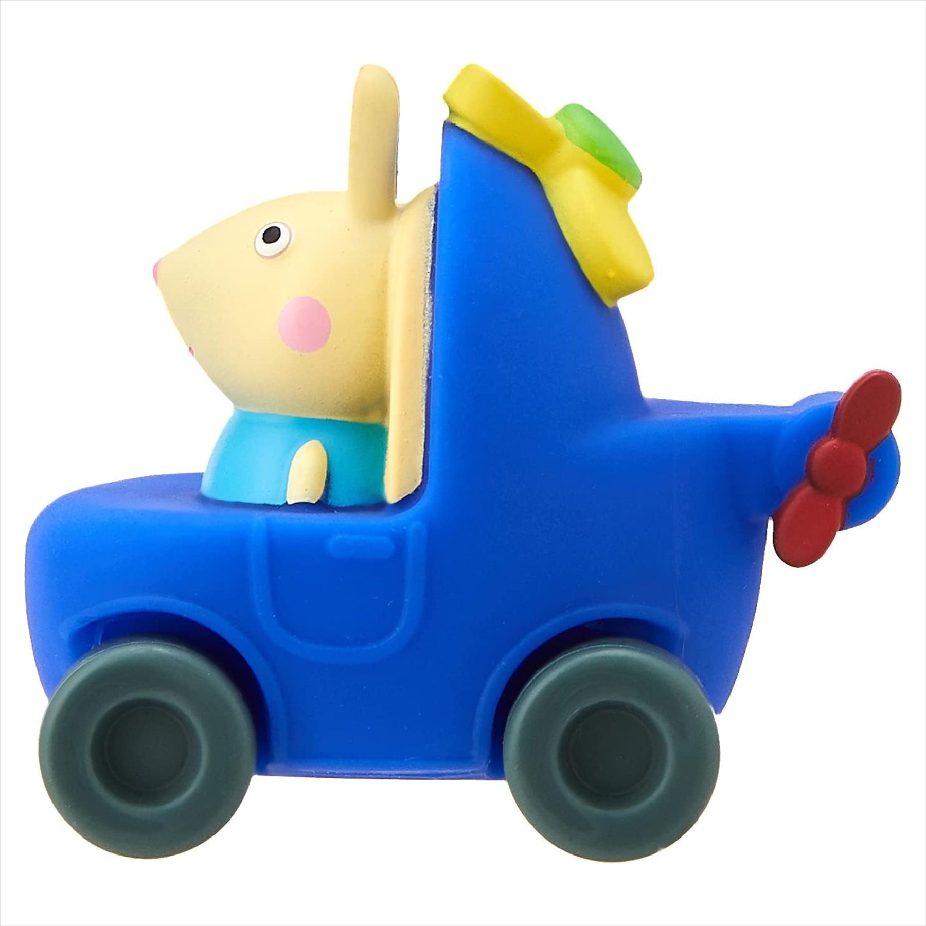 Peppa Pig Little Buggies - Rebecca Rabbit Figure In Helicopter Toy Vehicle - Toptoys2u