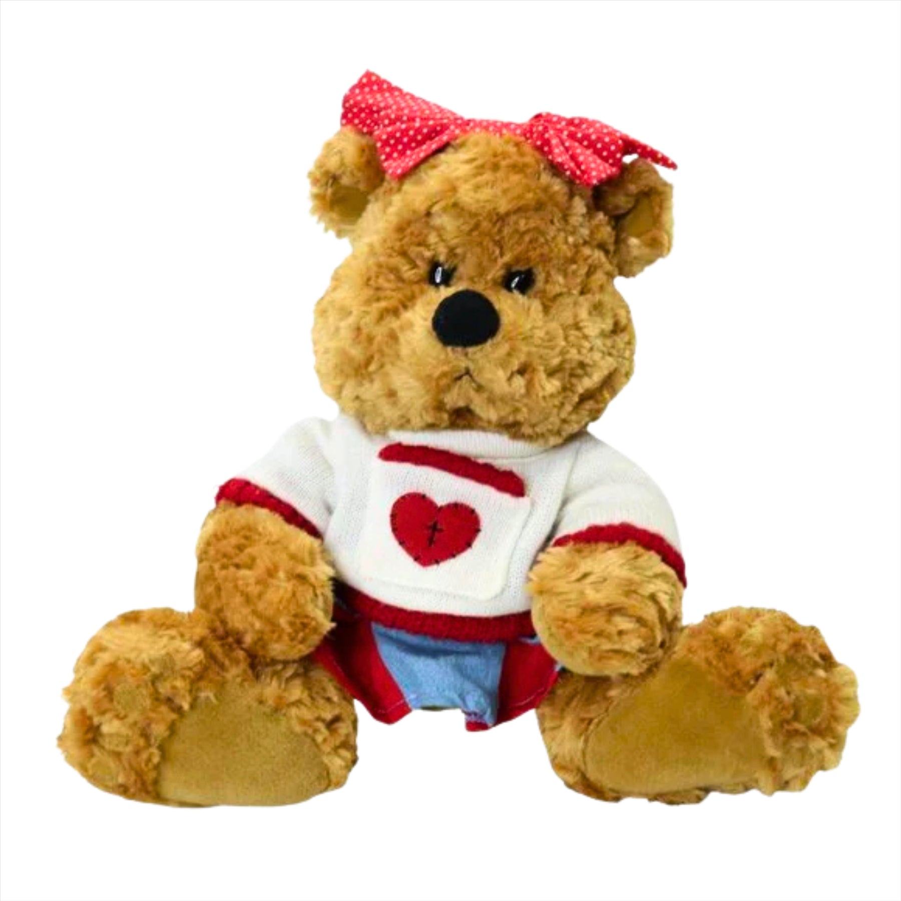 The Good News Bears Super Soft Abigail 27cm Gift Quality Plush Toy Bear - Toptoys2u