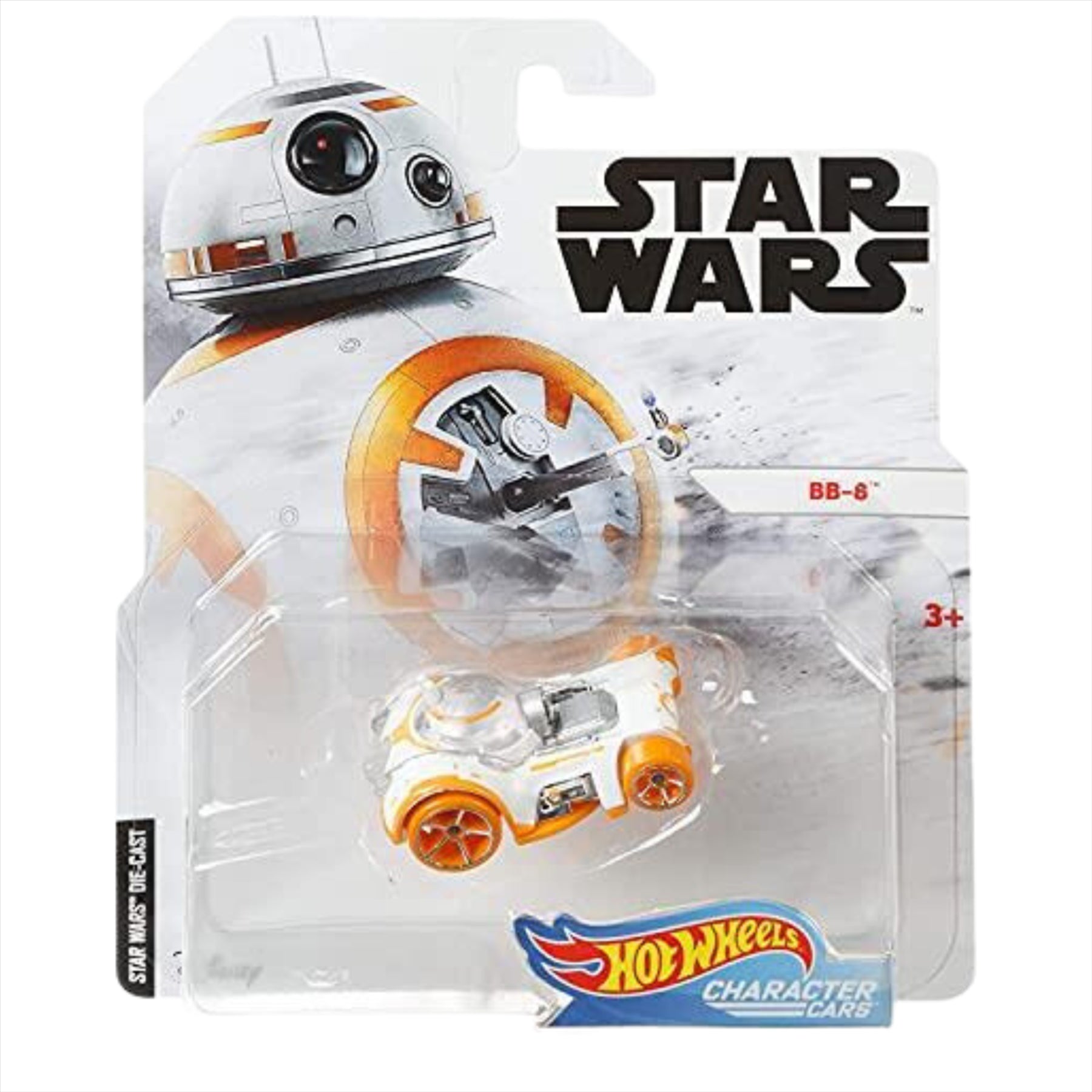 Star-Wars The Child Wall Clock, Clone Wars Voice Keychain and Hot Wheels Character Car BB-8 - Toptoys2u
