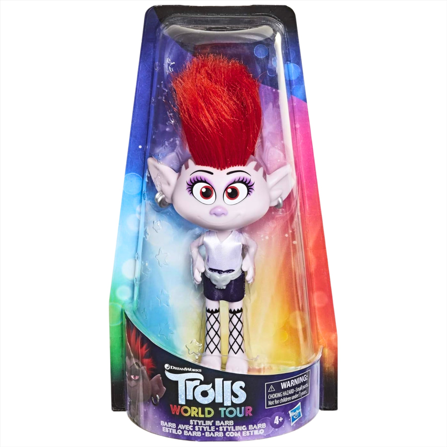 Trolls World Tour Stylin' Barb 23cm Fashion Doll with Removable Dress and Hair Accessory - Toptoys2u