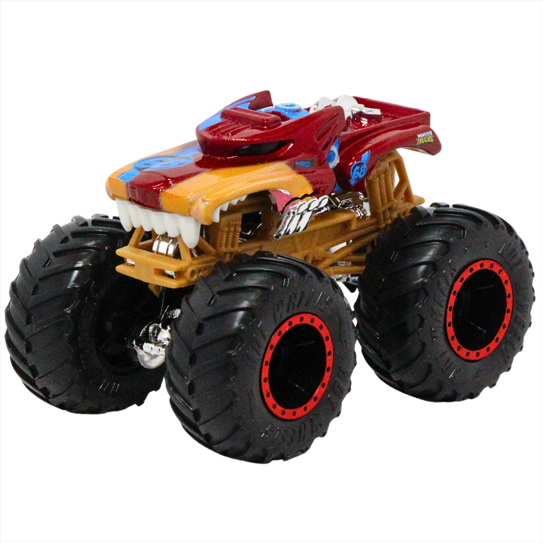 Hot Wheels Monster Trucks 2023 1:64 Scale Beast Bashers 4/7 Hotweiler - Toptoys2u