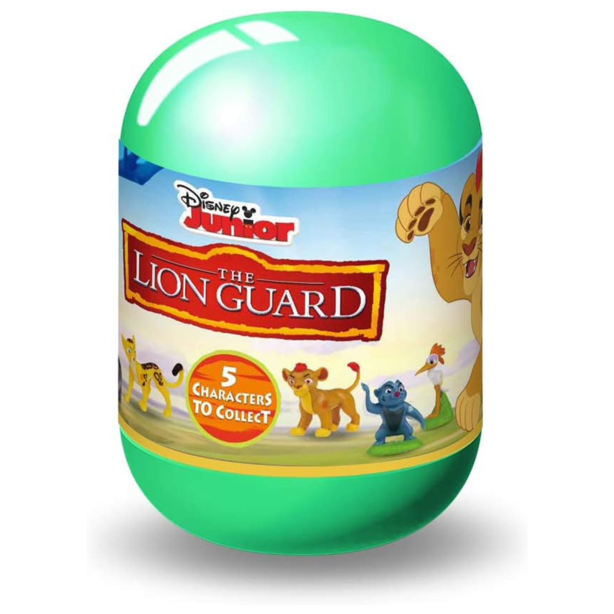 Disney Junior The Lion Guard Identified Character Capsules - Set of All 5 Figures - Toptoys2u