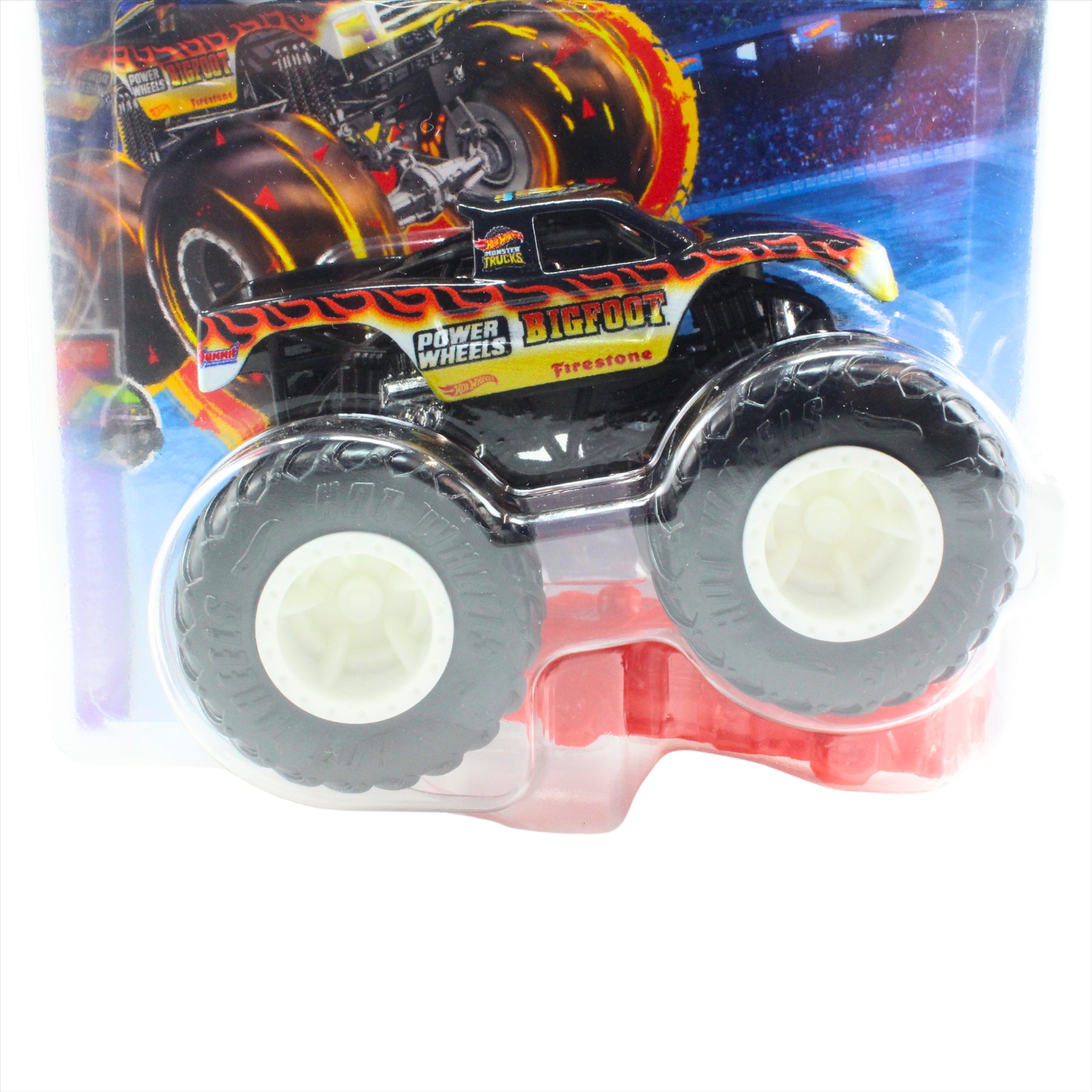 Hot Wheels Monster Trucks Leading Legends 1/7 Bigfoot Collectible Toy 1:64 Scale Diecast Model Vehicle - JCD86 - Toptoys2u