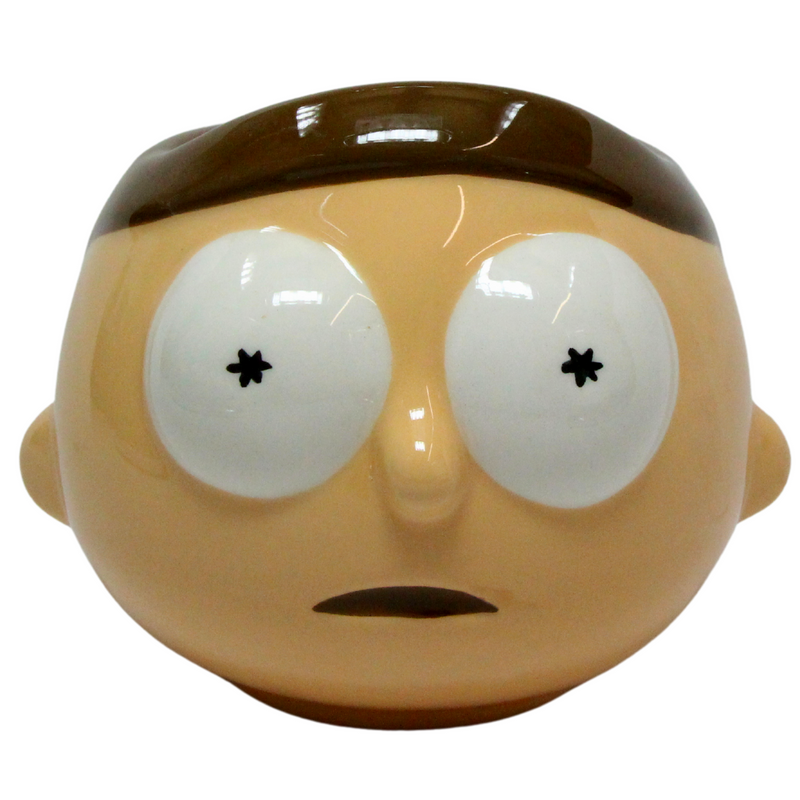 Rick and Morty - Large Morty 3D Coffee Tea Collectible Drinks Mug 650ml - Toptoys2u