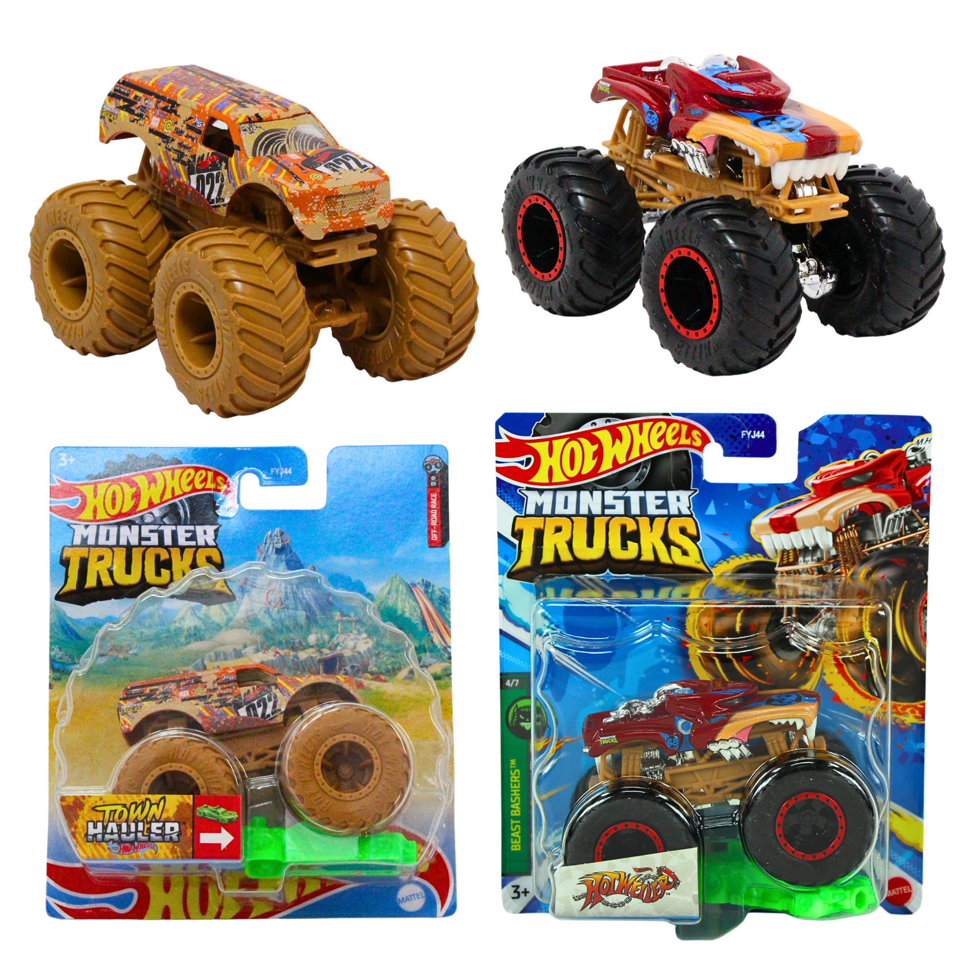 Hot wheels cheap monster trucks hotweiler