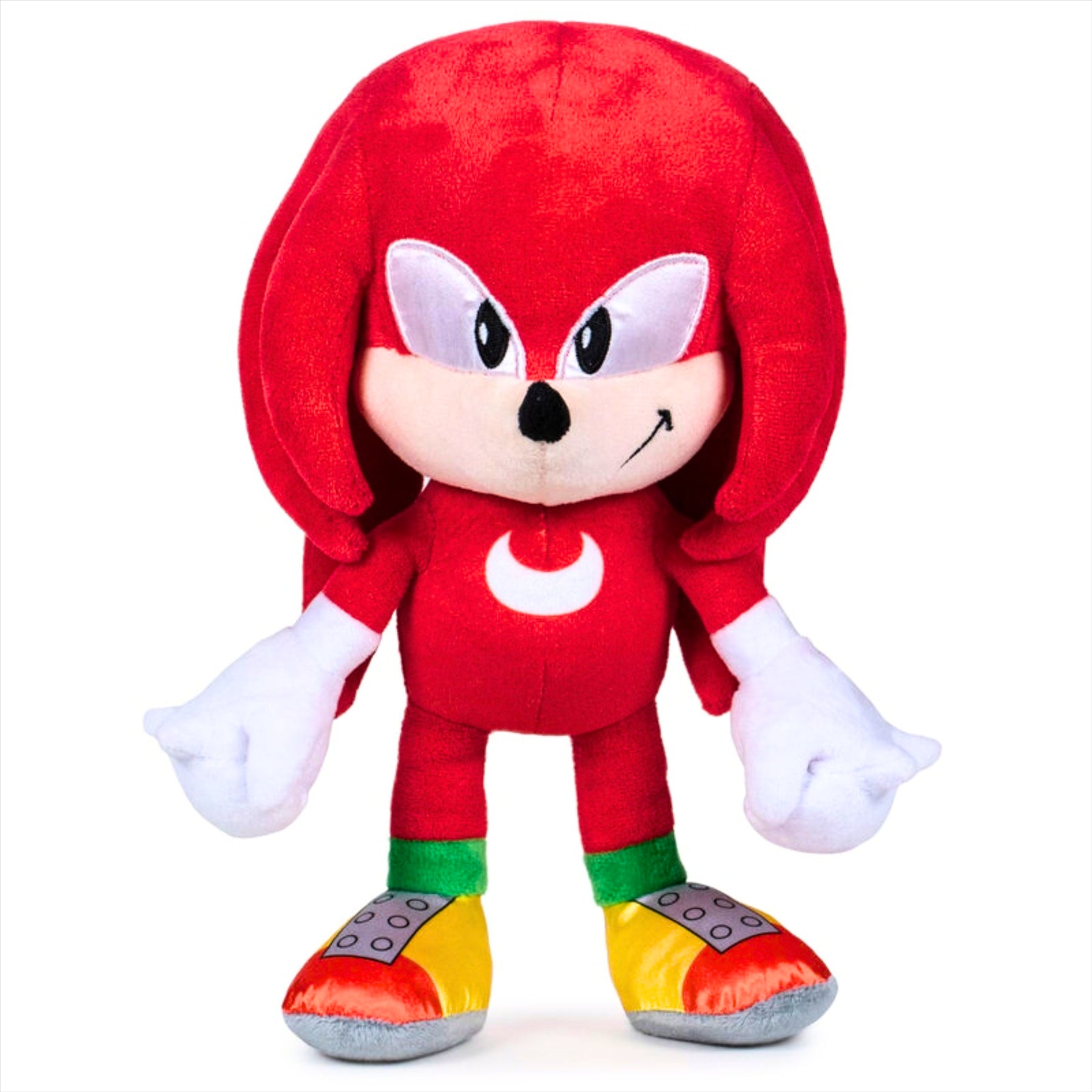 Sonic the Hedgehog Super Soft Knuckles 30cm Gift Quality Plush Toy Figure - Toptoys2u