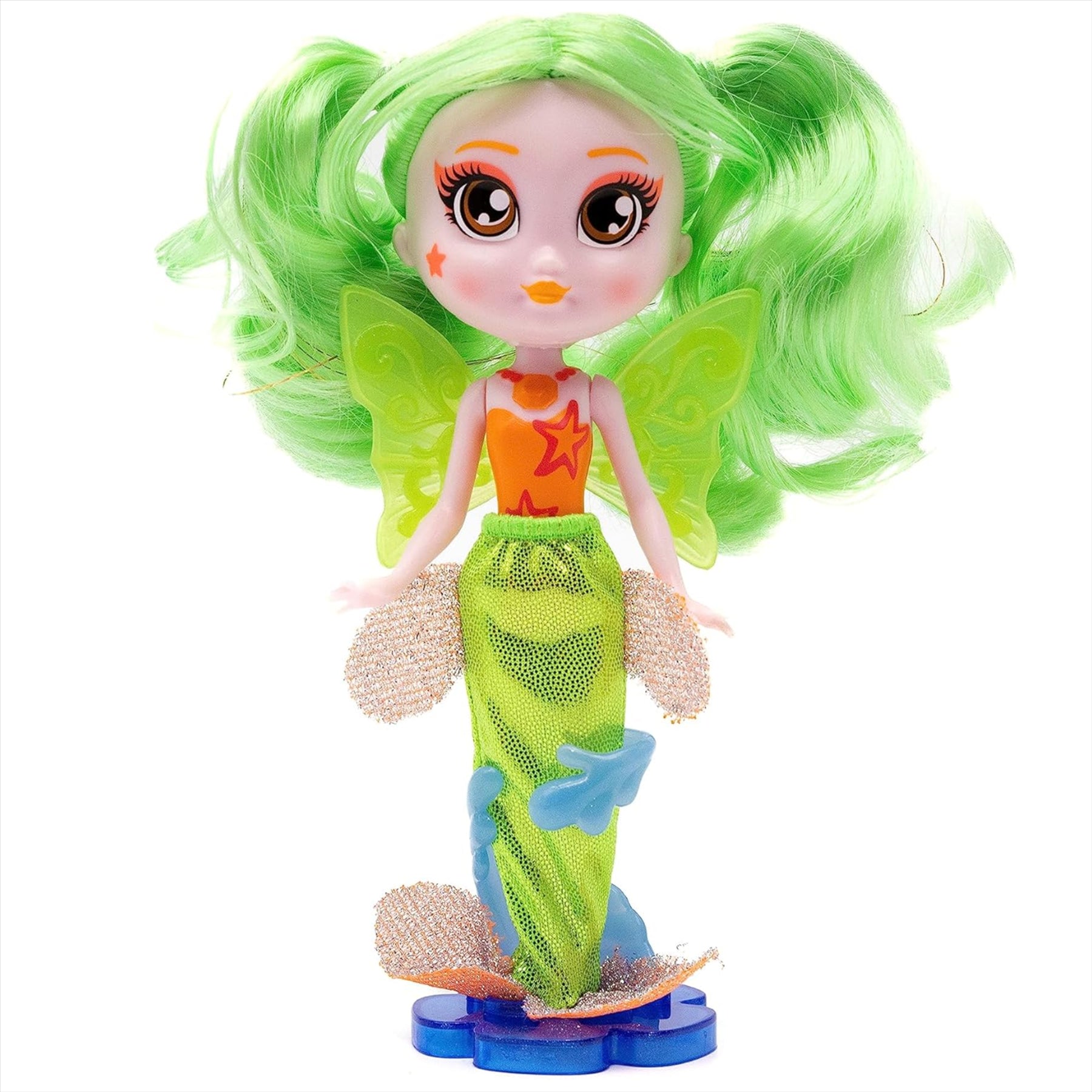 Bright Fairy Friends Shine Together! Series 3 Mermaid 15cm Doll Figure with Underwater Castle Home and Accessories - Toptoys2u