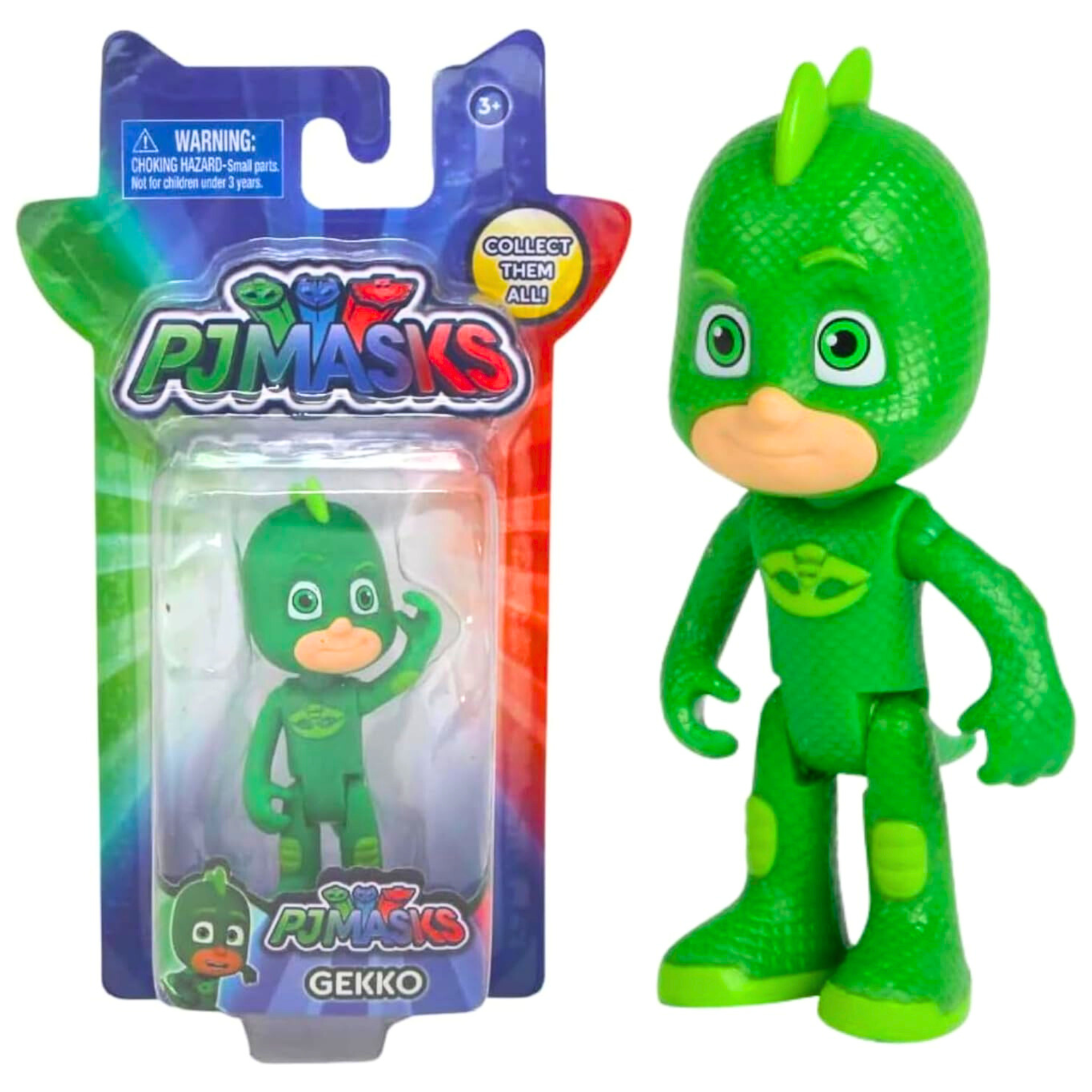 PJ Masks Gekko Articulated 8cm Action Figure - Toptoys2u