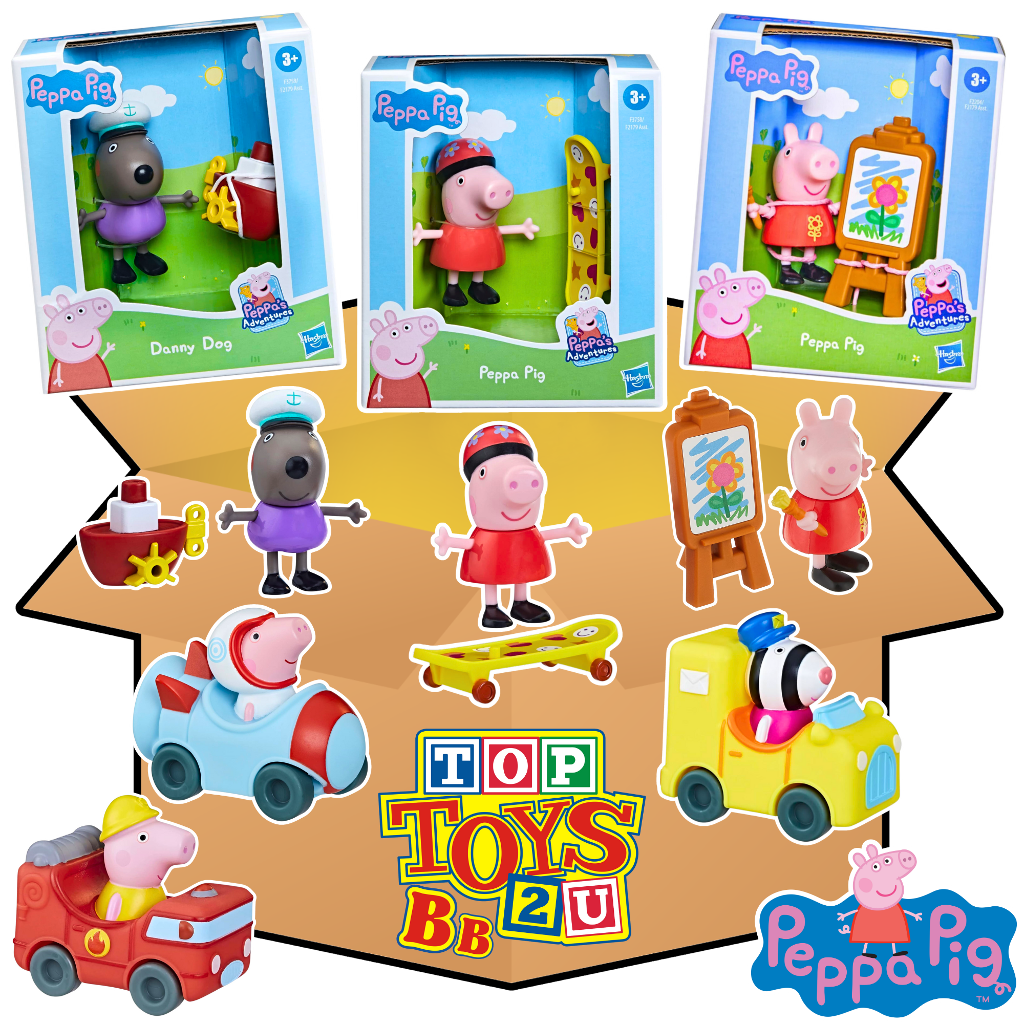 Toptoys2u Peppa Pig Toy Prebuilt Bargain Bundles - Toptoys2u