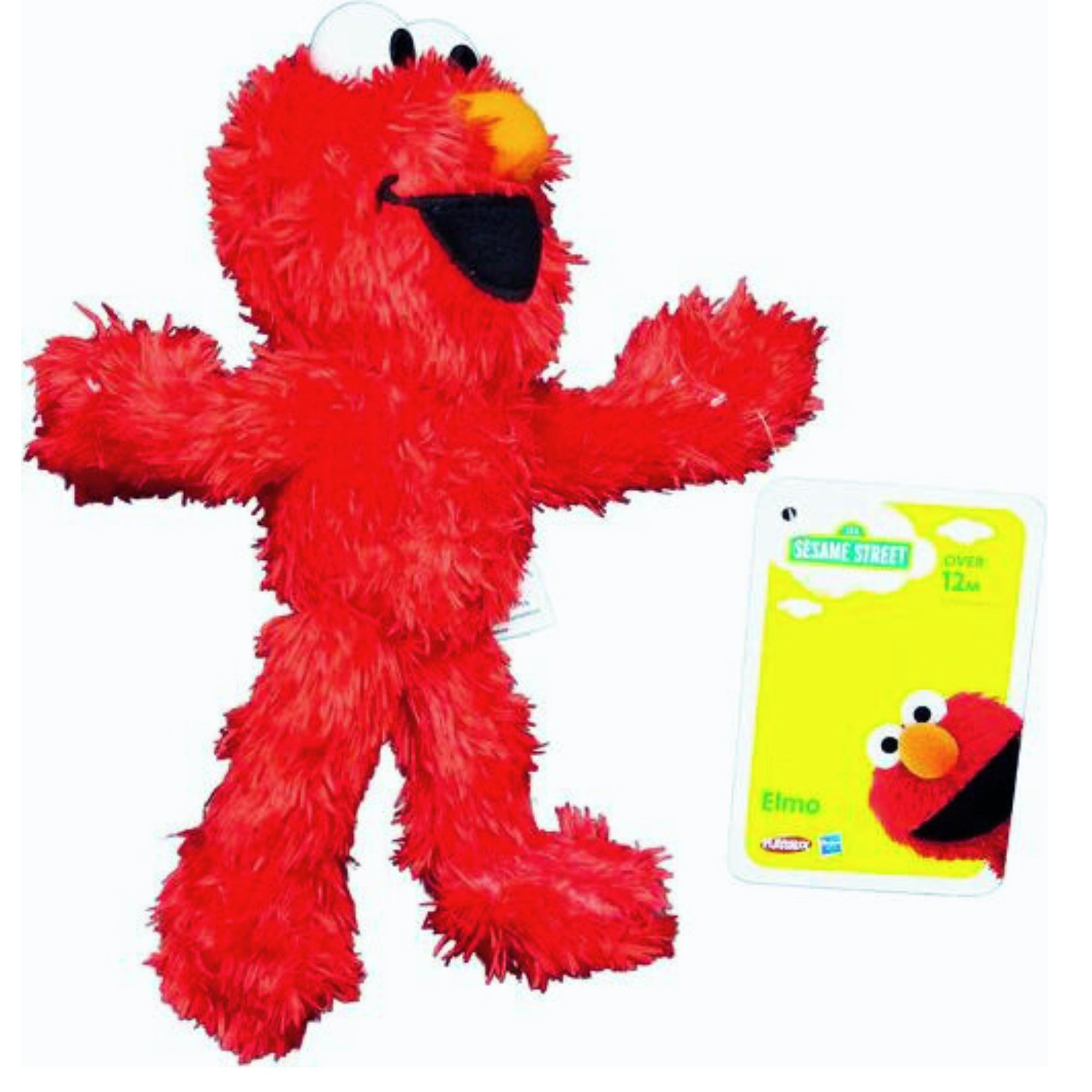 Sesame Street - 9" 23cm Plush Elmo, Cookie Monster & 7" 18cm Grover Clip - Toptoys2u