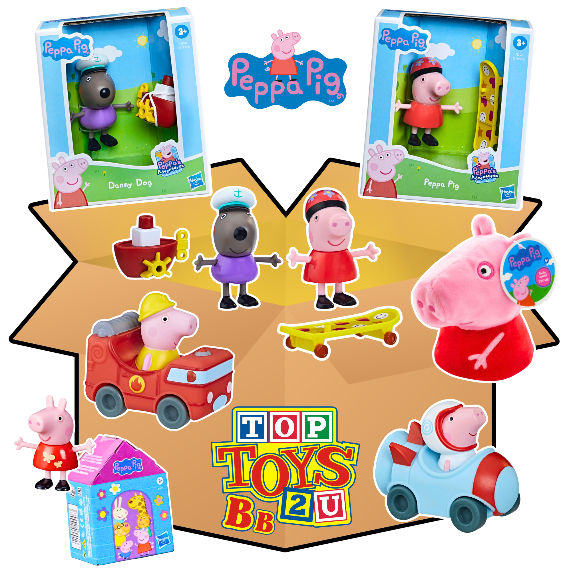 Toptoys2u Peppa Pig Toy Prebuilt Bargain Bundles - Toptoys2u