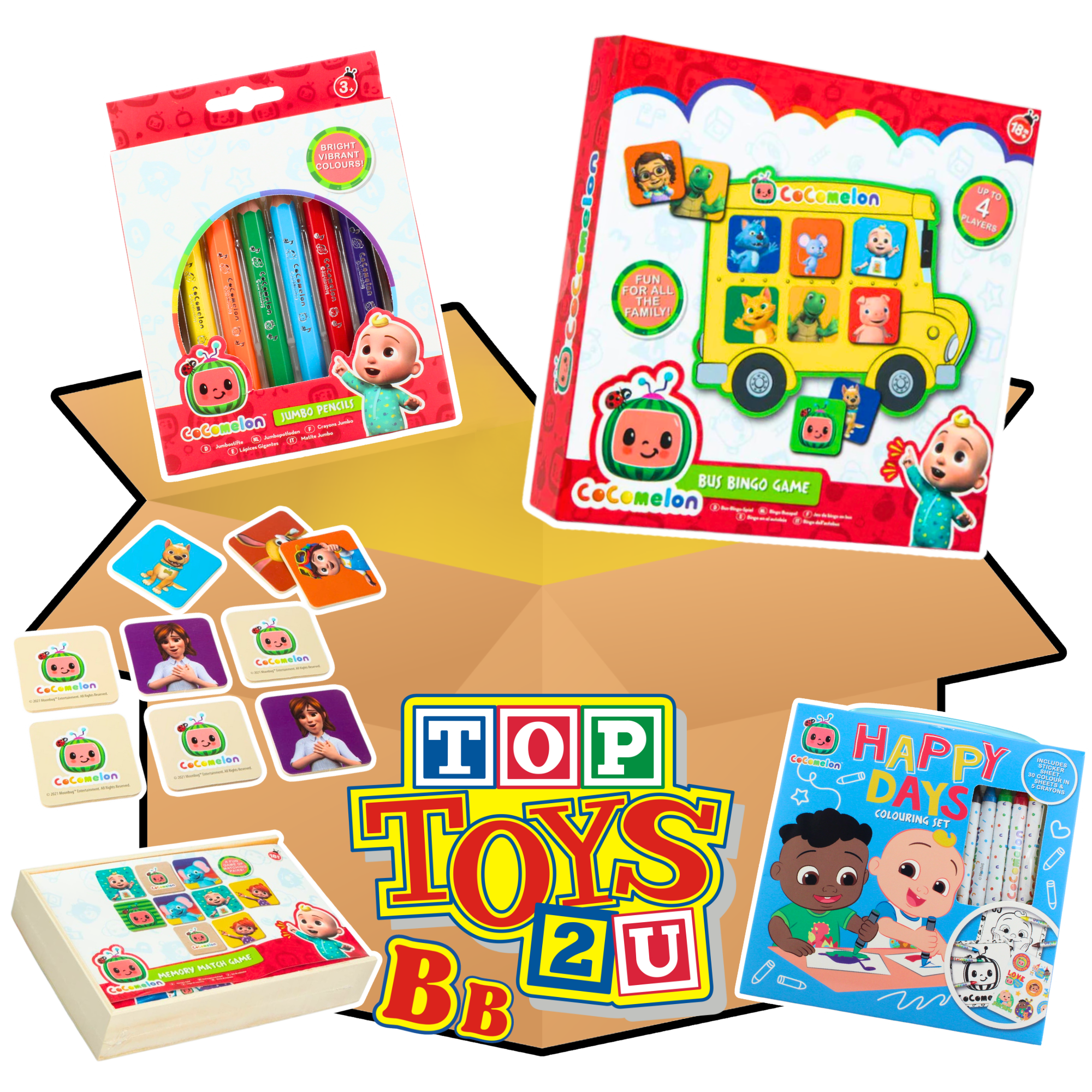 Toptoys2u CoComelon Prebuilt Bargain Bundles - Toptoys2u