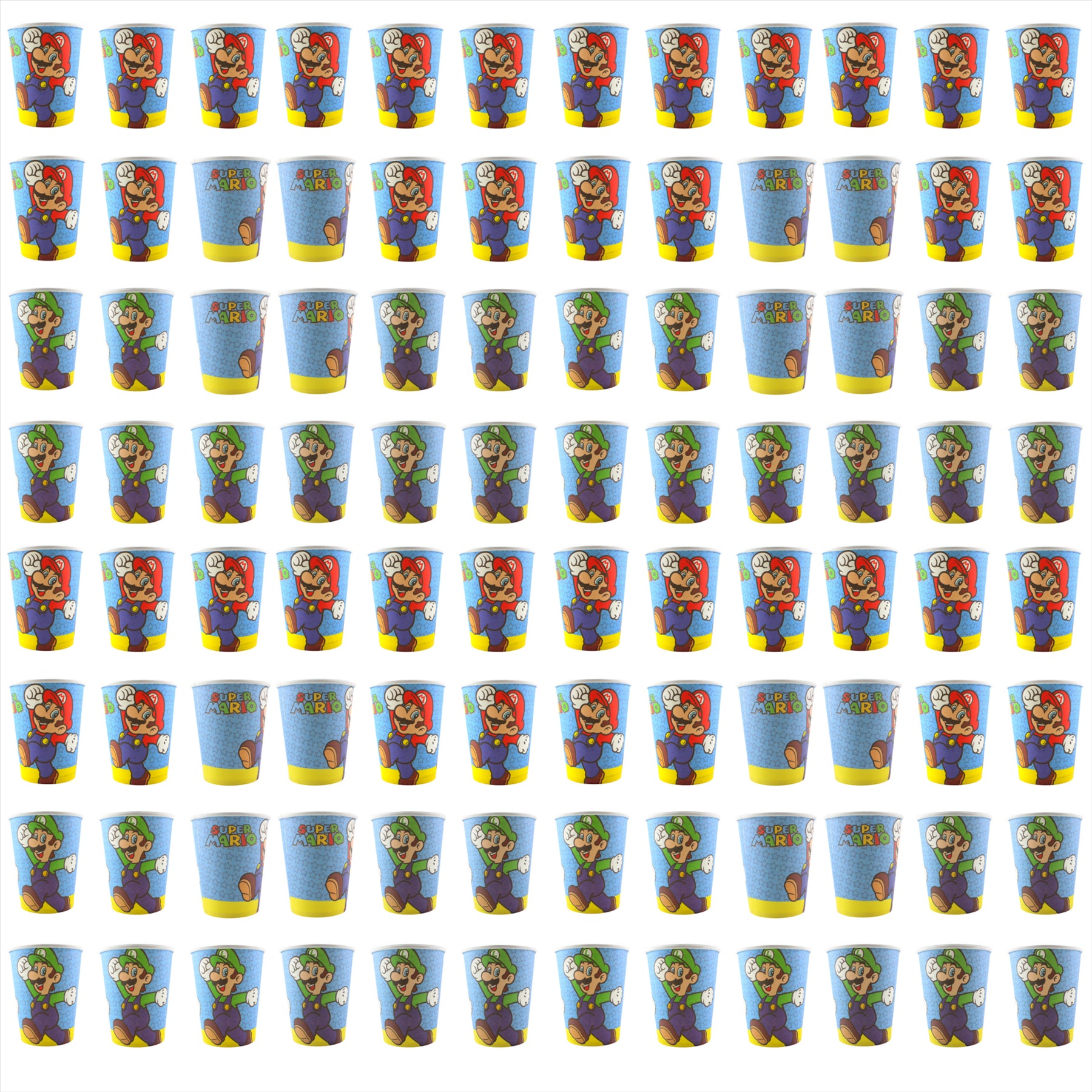 Super Mario Partyware - Paper Cups Pack of 96 - Toptoys2u